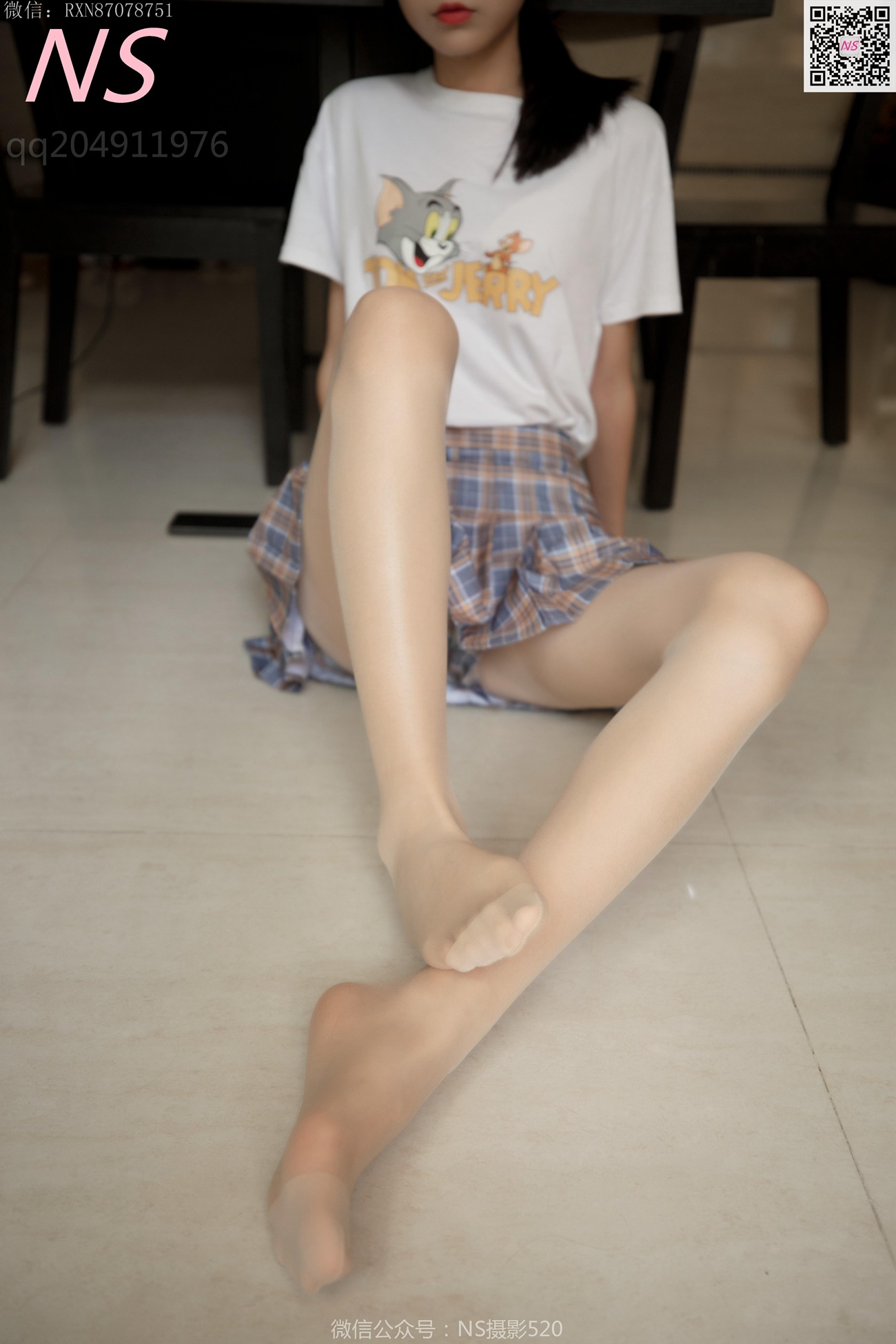 图片[15]-纳丝摄影 NO312 恬恬 校花丝袜帆布鞋超美超美！[76P] – 速更版-美库