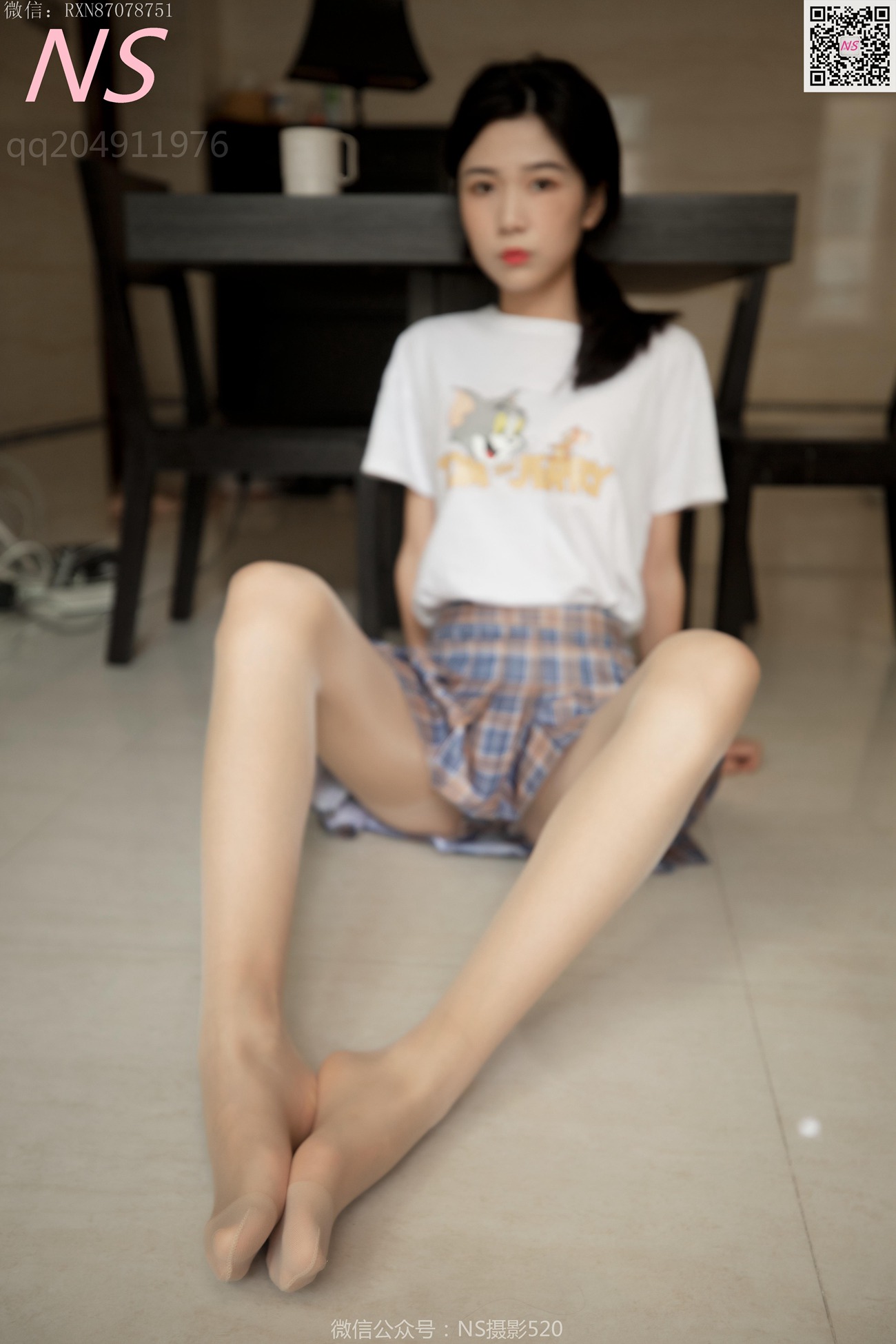 图片[18]-纳丝摄影 NO312 恬恬 校花丝袜帆布鞋超美超美！[76P] – 速更版-美库