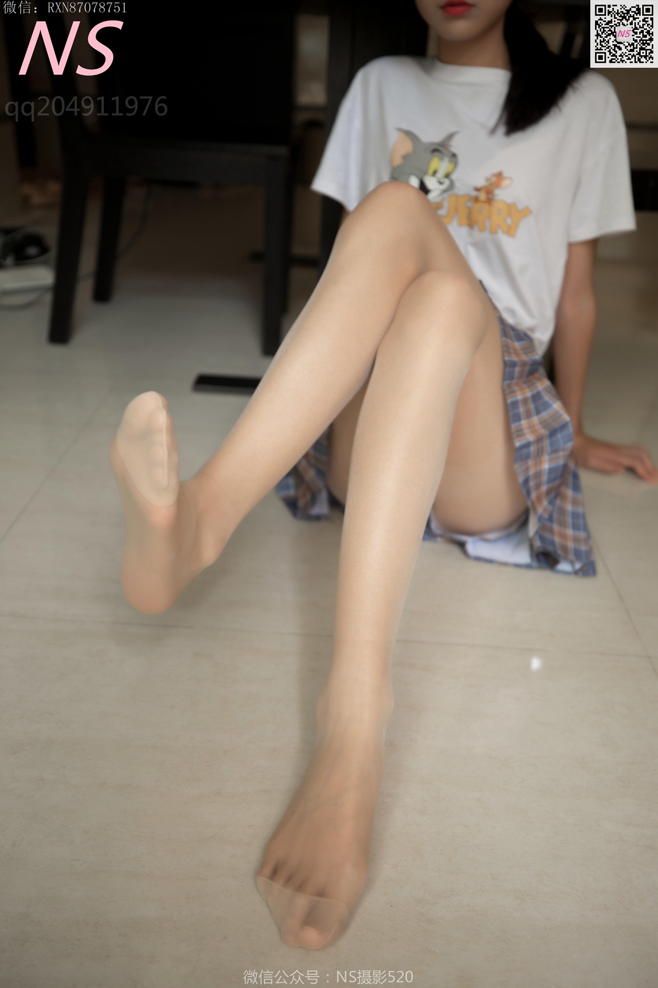 图片[20]-纳丝摄影 NO312 恬恬 校花丝袜帆布鞋超美超美！[76P] – 速更版-美库