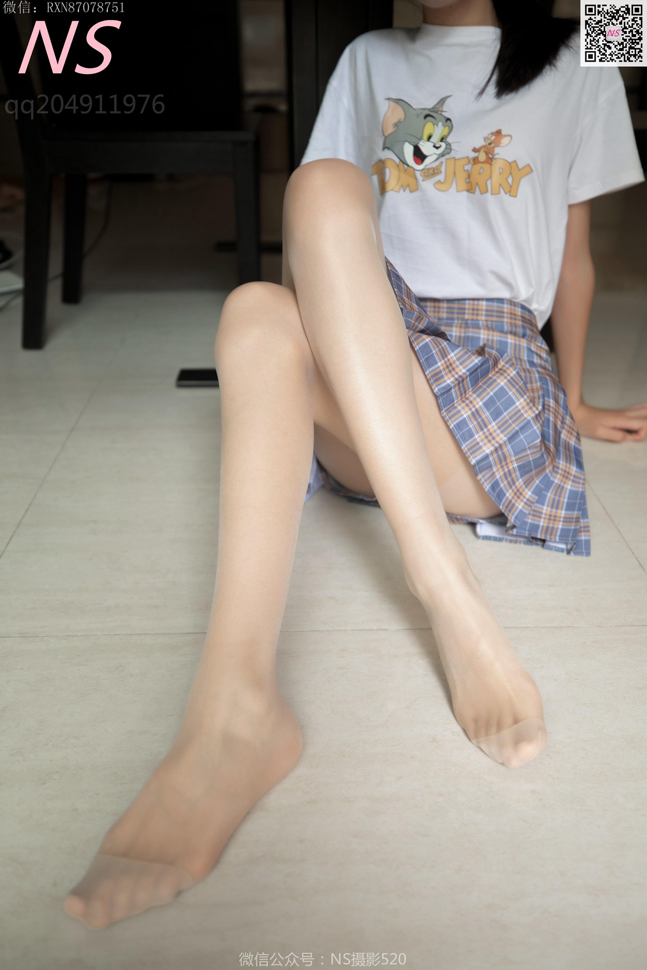 图片[23]-纳丝摄影 NO312 恬恬 校花丝袜帆布鞋超美超美！[76P] – 速更版-美库