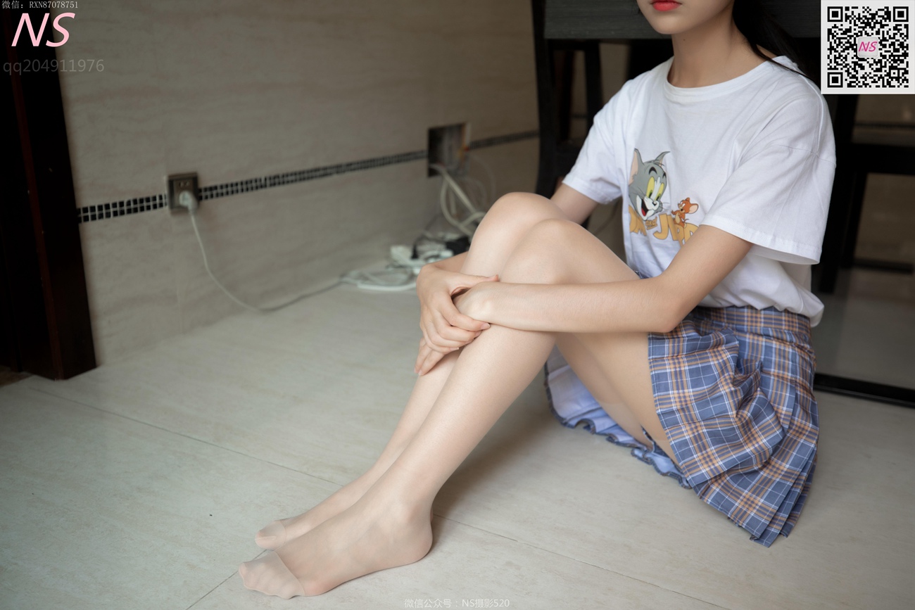 图片[25]-纳丝摄影 NO312 恬恬 校花丝袜帆布鞋超美超美！[76P] – 速更版-美库