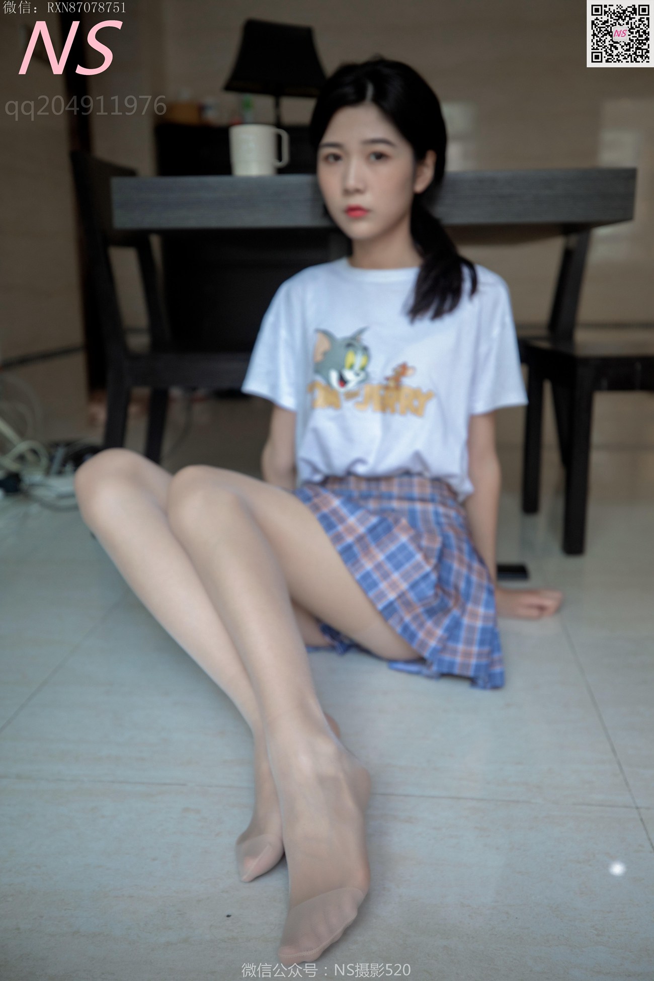 图片[30]-纳丝摄影 NO312 恬恬 校花丝袜帆布鞋超美超美！[76P] – 速更版-美库