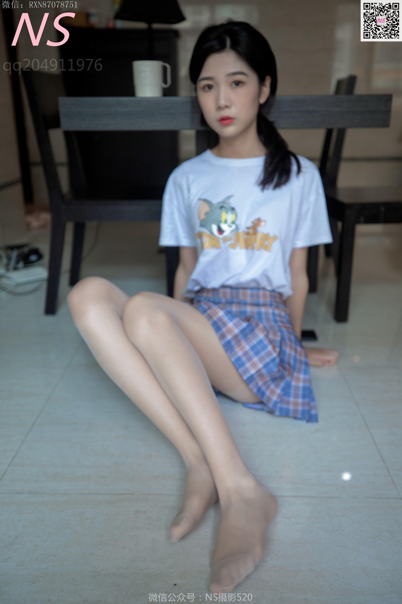 图片[33]-纳丝摄影 NO312 恬恬 校花丝袜帆布鞋超美超美！[76P] – 速更版-美库