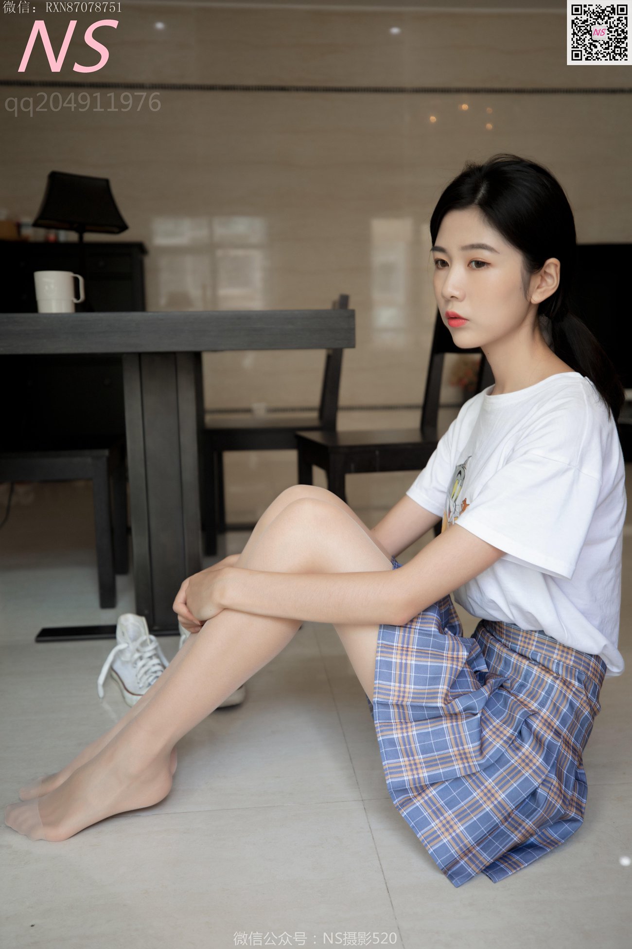 图片[38]-纳丝摄影 NO312 恬恬 校花丝袜帆布鞋超美超美！[76P] – 速更版-美库