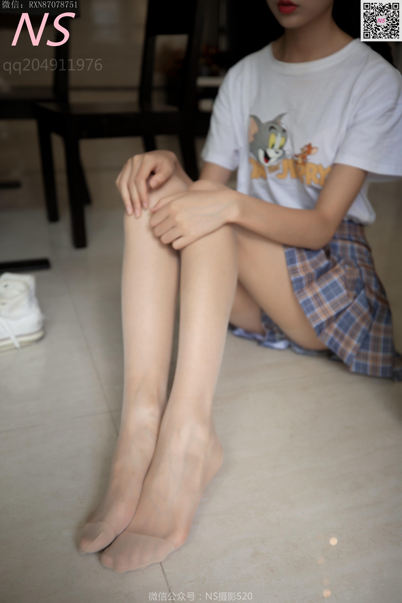 图片[41]-纳丝摄影 NO312 恬恬 校花丝袜帆布鞋超美超美！[76P] – 速更版-美库