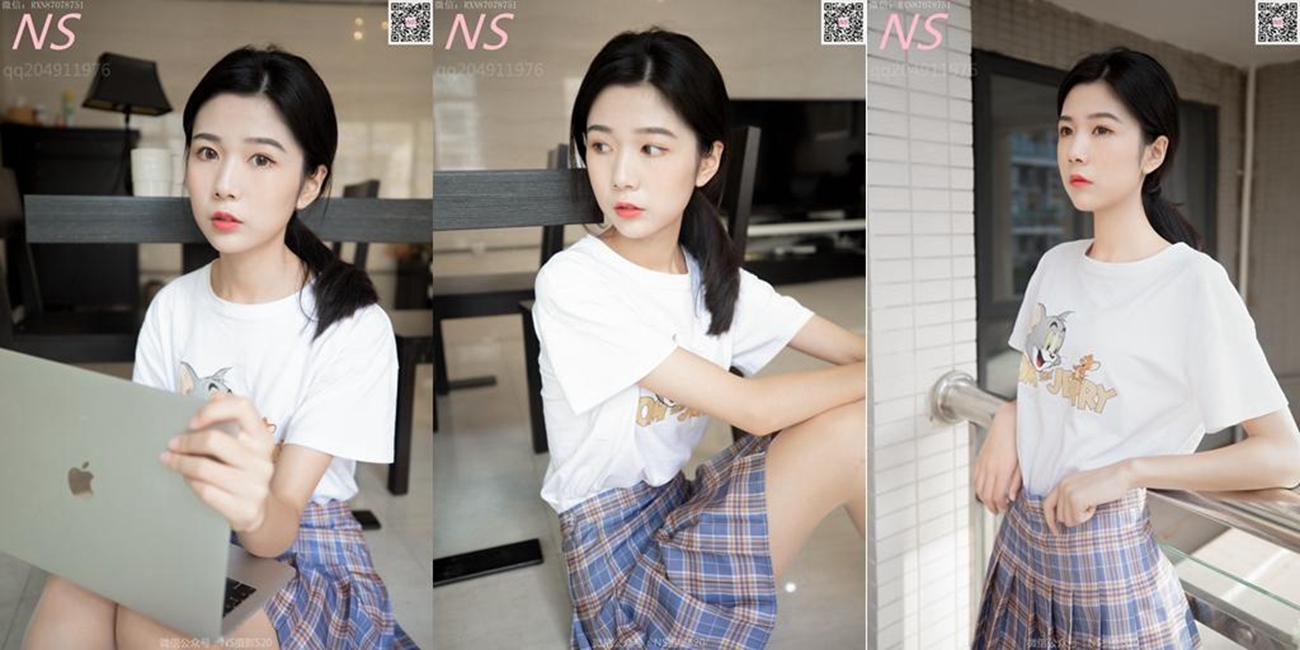 图片[50]-纳丝摄影 NO312 恬恬 校花丝袜帆布鞋超美超美！[76P] – 速更版-美库