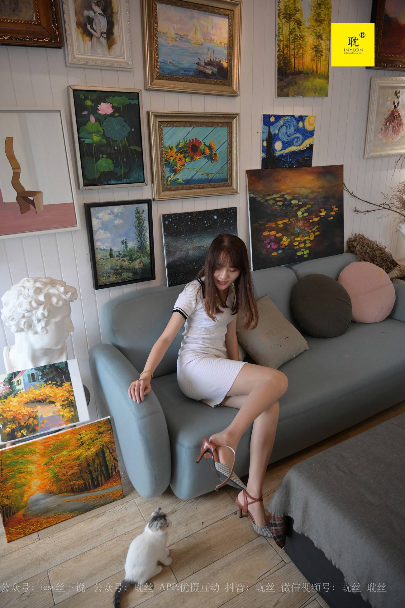 图片[13]-[IESS异思趣向] 耽丝 《两位插班生的画室风波》① 婉萍[78P] – 速更版-美库