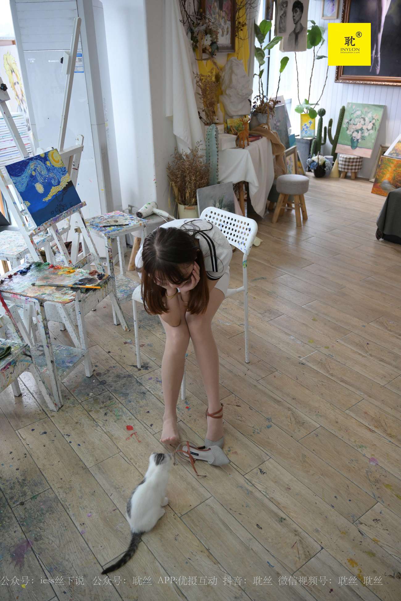 图片[18]-[IESS异思趣向] 耽丝 《两位插班生的画室风波》① 婉萍[78P] – 速更版-美库