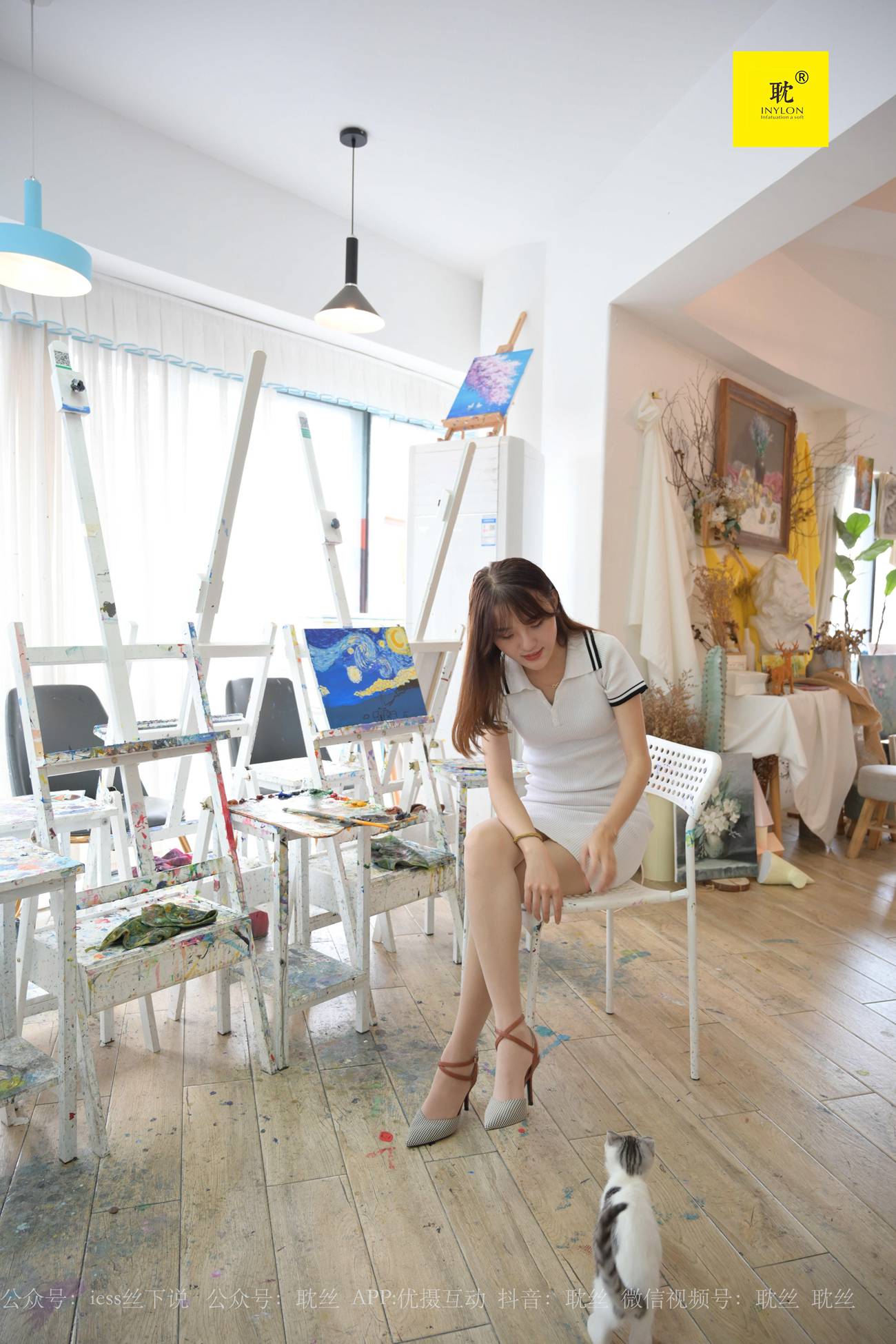 图片[44]-[IESS异思趣向] 耽丝 《两位插班生的画室风波》① 婉萍[78P] – 速更版-美库