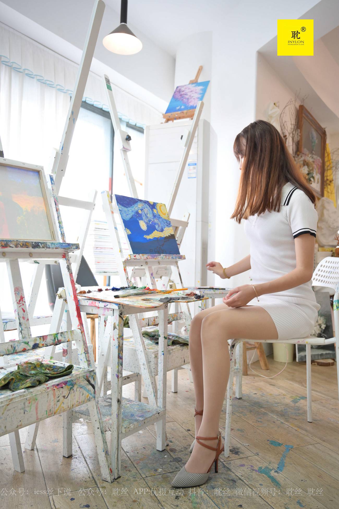 图片[56]-[IESS异思趣向] 耽丝 《两位插班生的画室风波》① 婉萍[78P] – 速更版-美库