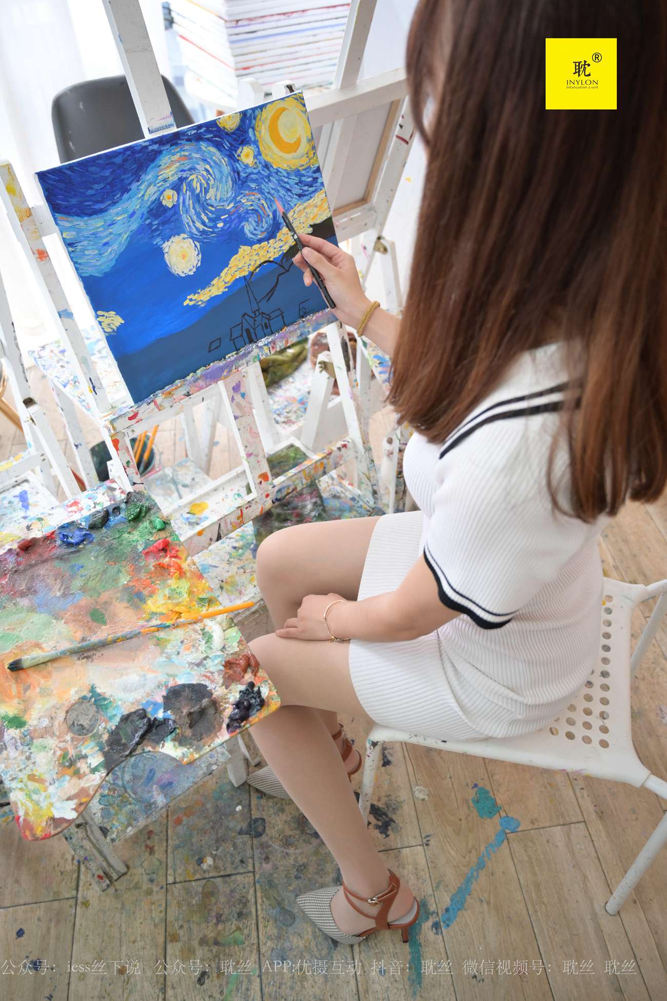 图片[63]-[IESS异思趣向] 耽丝 《两位插班生的画室风波》① 婉萍[78P] – 速更版-美库