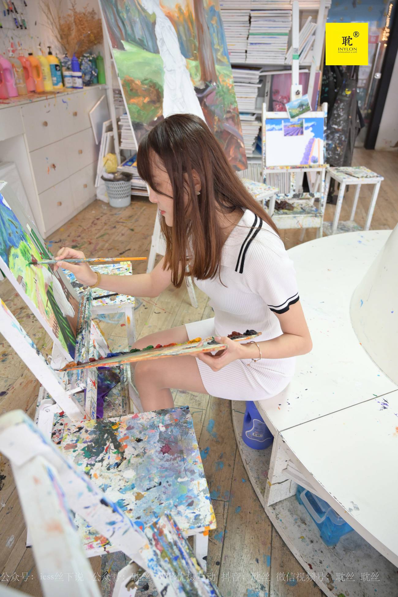 图片[69]-[IESS异思趣向] 耽丝 《两位插班生的画室风波》① 婉萍[78P] – 速更版-美库