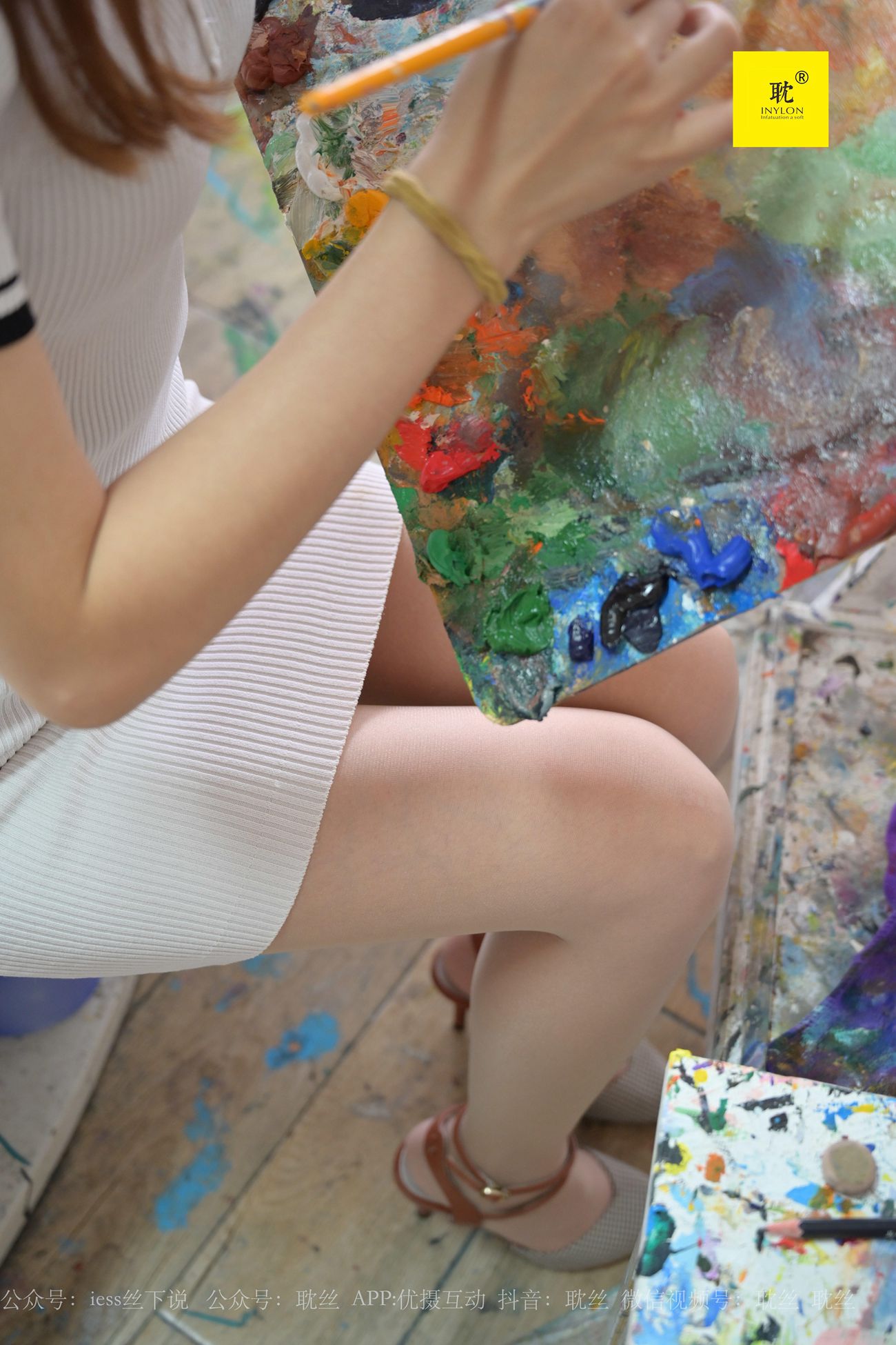 图片[71]-[IESS异思趣向] 耽丝 《两位插班生的画室风波》① 婉萍[78P] – 速更版-美库