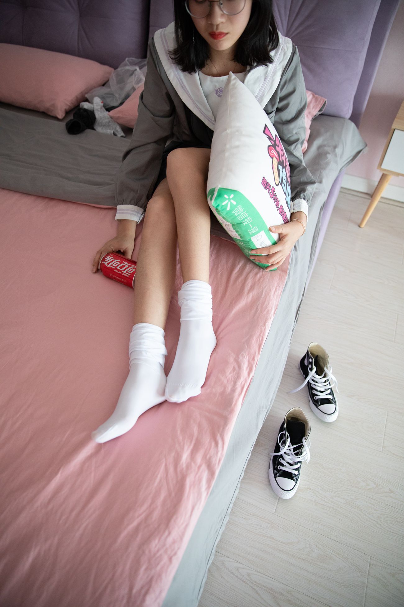 图片[39]-勿恋传媒 No.112 落落-荷叶边加白丝 [116P] – 速更版-美库