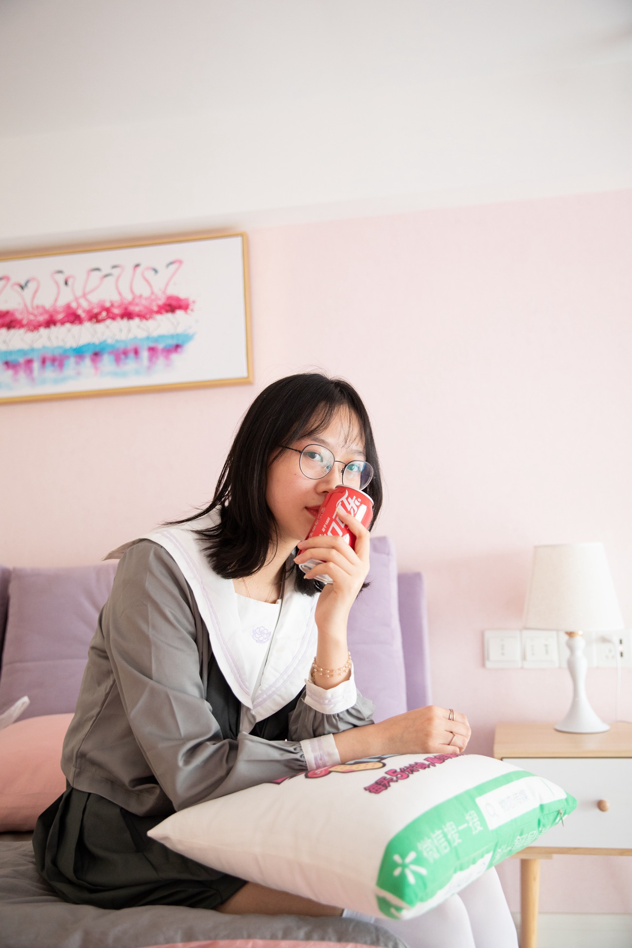 图片[112]-勿恋传媒 No.112 落落-荷叶边加白丝 [116P] – 速更版-美库