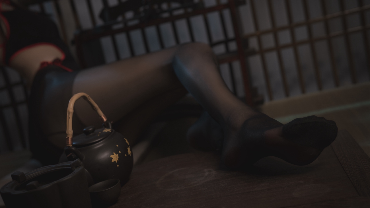 图片[6]-南桃Momoko – 黑丝旗袍[25P] – 速更版-美库