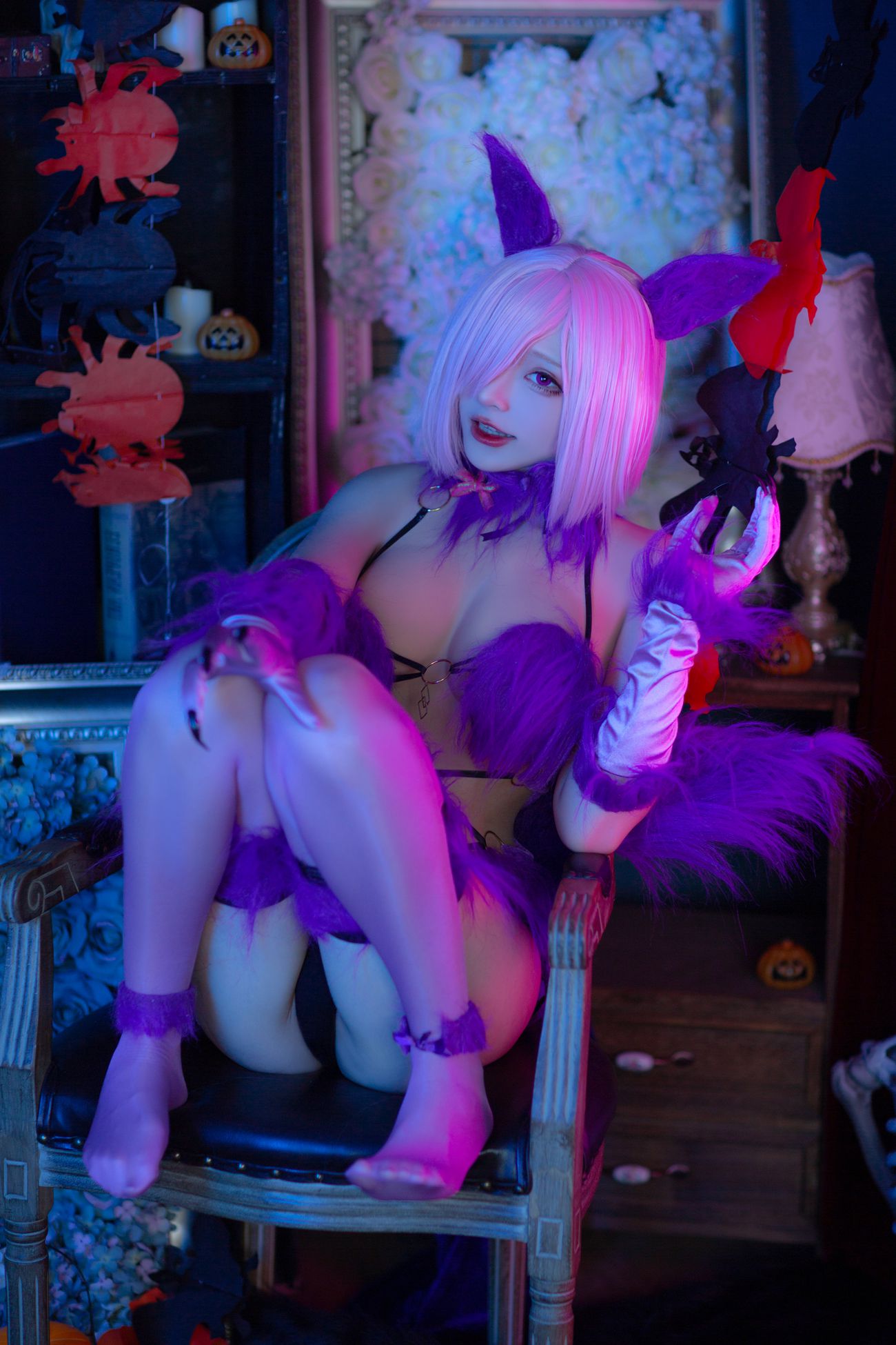 图片[11]-起司块wii – 万圣节玛修[41P] – 速更版-美库