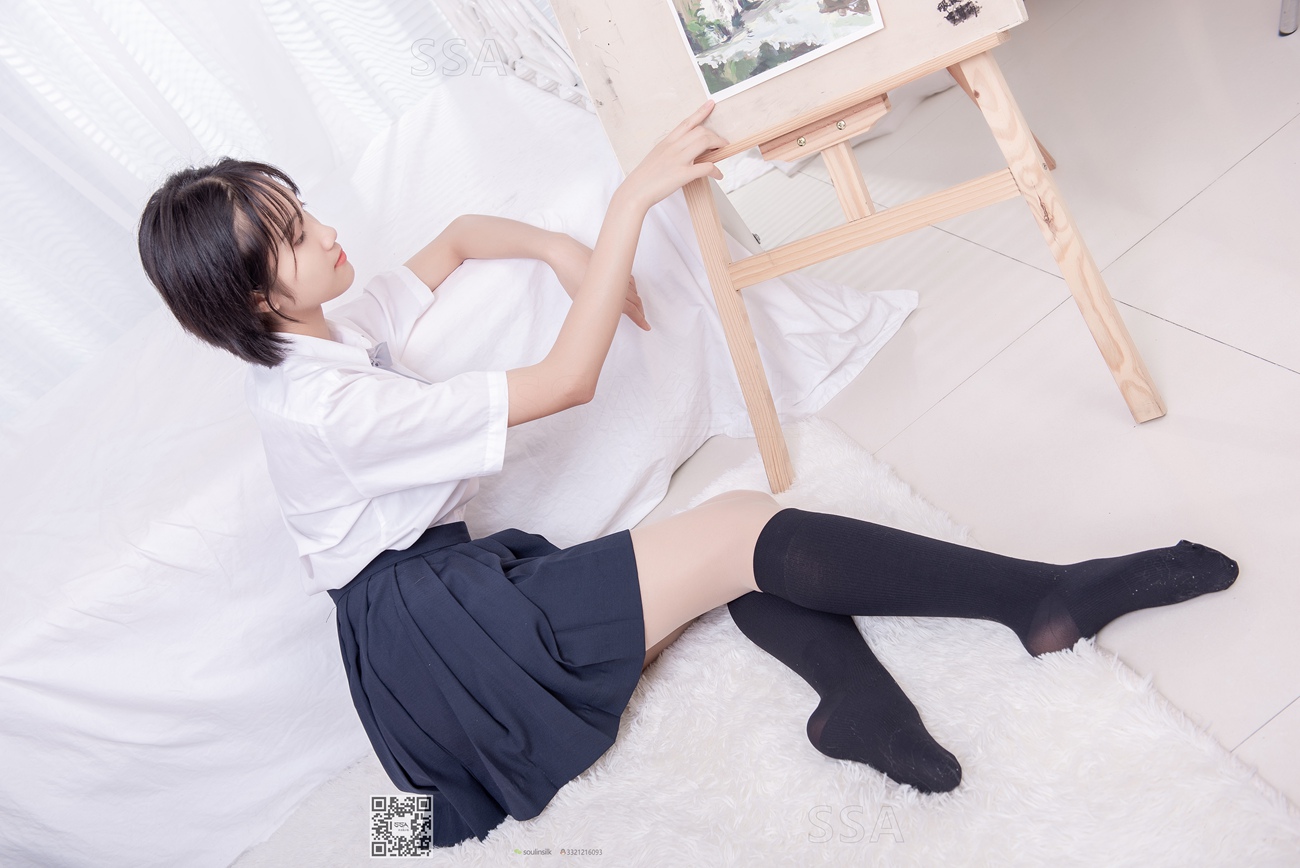 图片[18]-[SSA丝社]超清写真 NO.181 小佩 酒窝少女JK制服肉丝黑袜穿搭示范[135P] – 速更版-美库