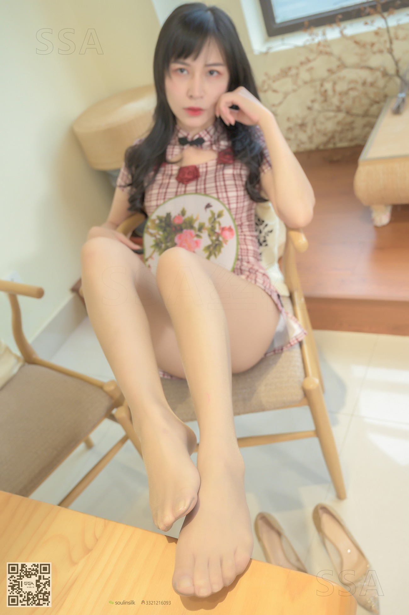 图片[62]-[SSA丝社]超清写真 NO.182 雪梨 茶艺室古典旗袍肉丝穿搭示范[139P] – 速更版-美库