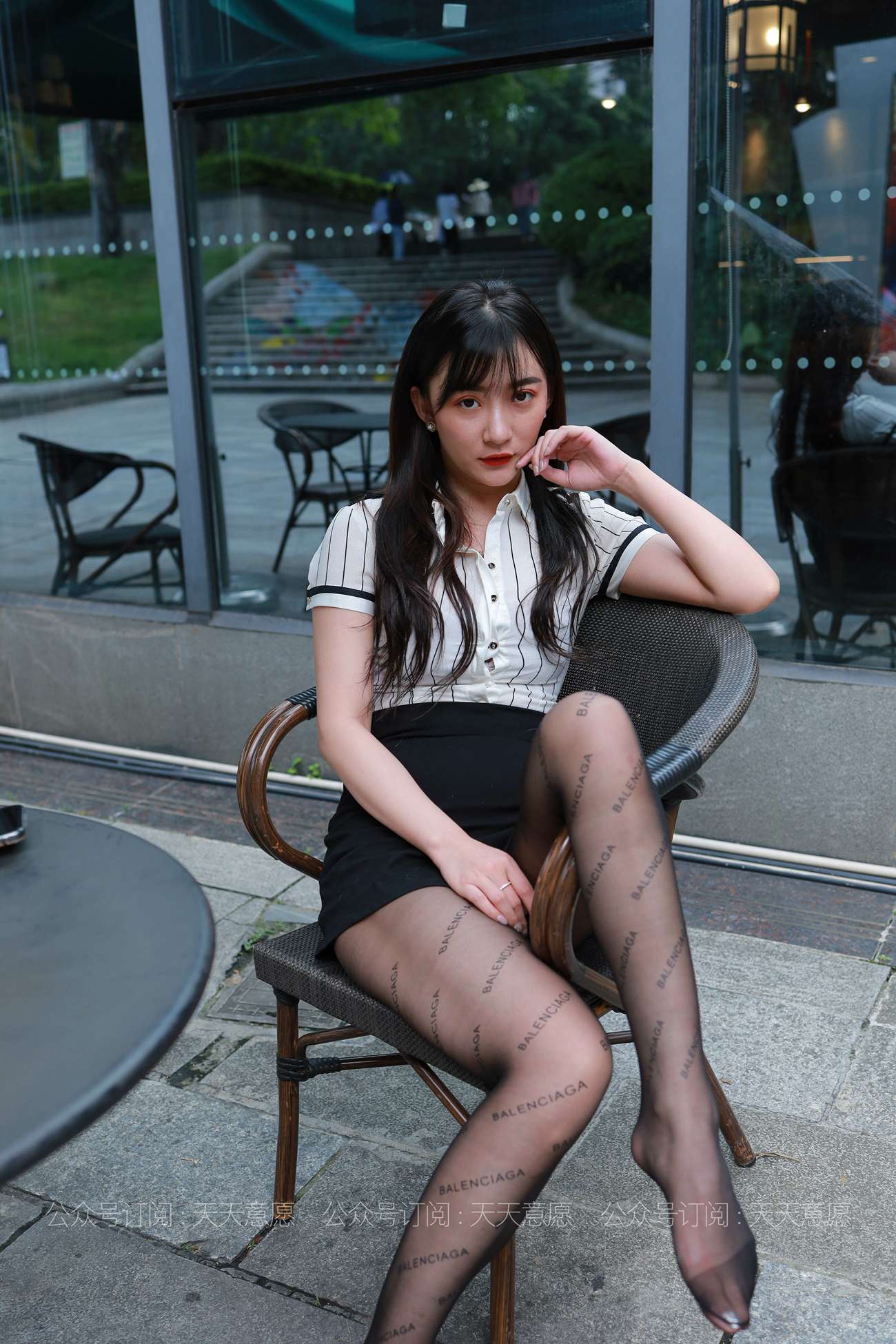 图片[21]-[IESS异思趣向] 耽丝 210622 秋秋的字母黑丝 [87P] – 速更版-美库