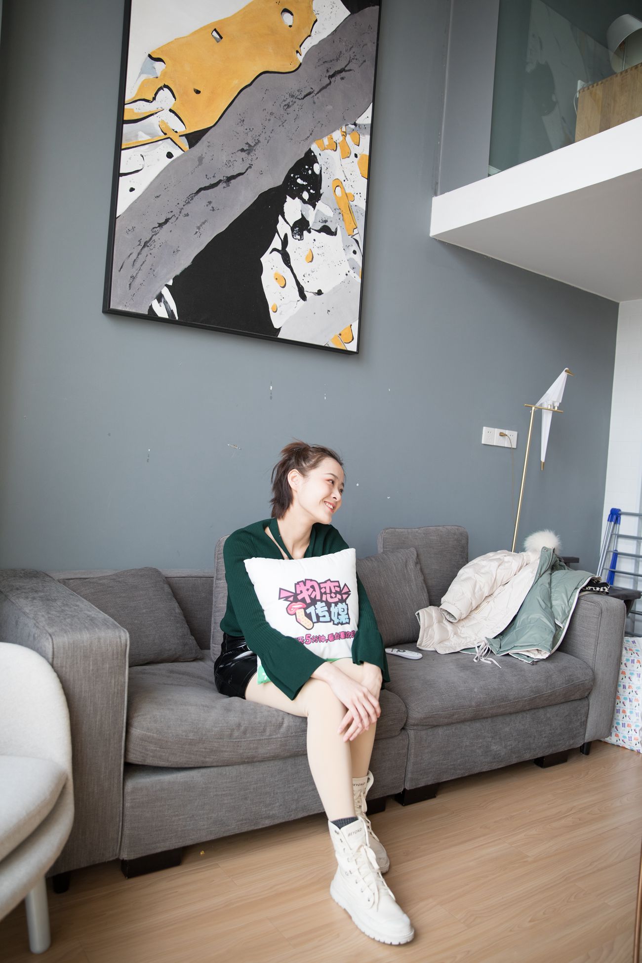 图片[17]-勿恋传媒 No.122 如夕-如戏，马丁靴和丝袜的秘密 [133P] – 速更版-美库