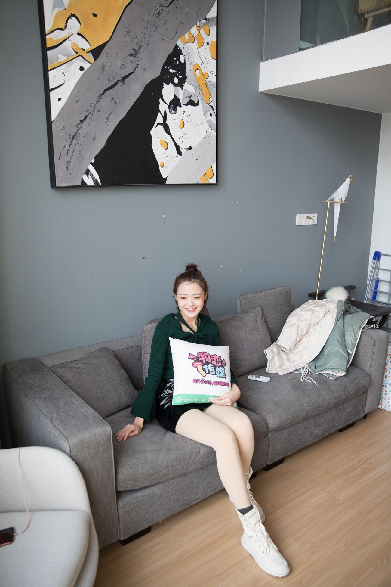 图片[19]-勿恋传媒 No.122 如夕-如戏，马丁靴和丝袜的秘密 [133P] – 速更版-美库