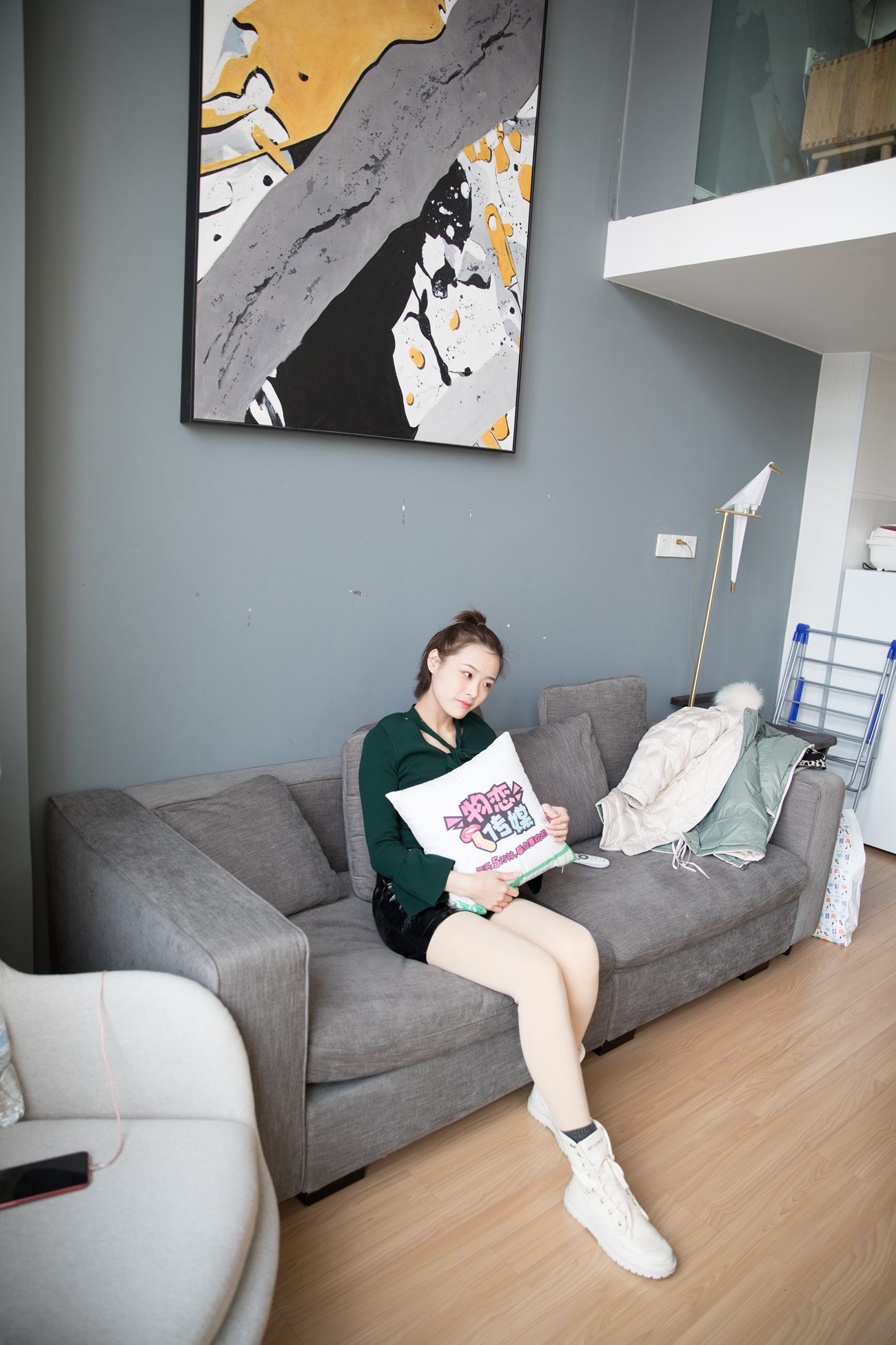 图片[20]-勿恋传媒 No.122 如夕-如戏，马丁靴和丝袜的秘密 [133P] – 速更版-美库