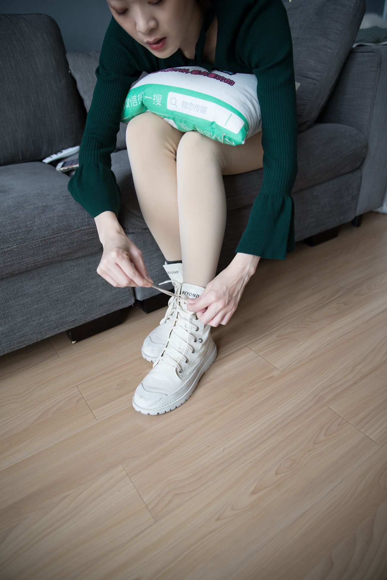 图片[31]-勿恋传媒 No.122 如夕-如戏，马丁靴和丝袜的秘密 [133P] – 速更版-美库