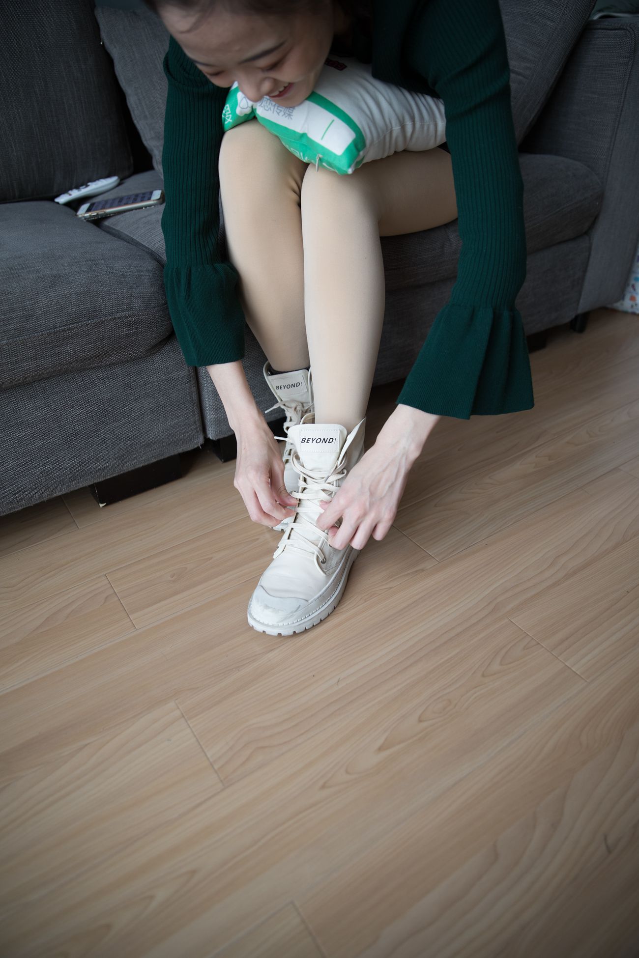 图片[39]-勿恋传媒 No.122 如夕-如戏，马丁靴和丝袜的秘密 [133P] – 速更版-美库