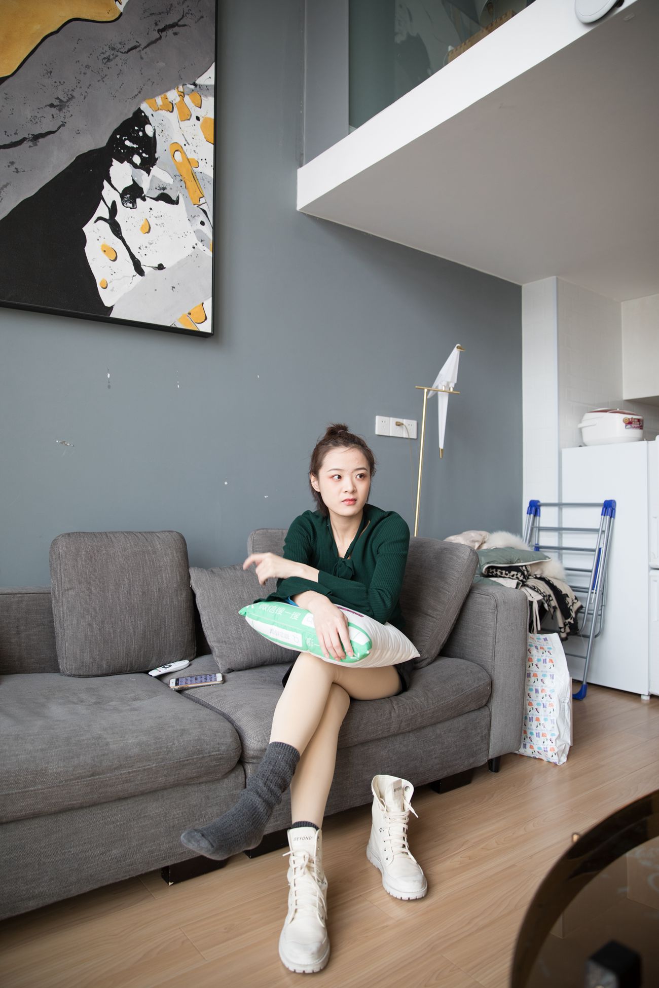 图片[50]-勿恋传媒 No.122 如夕-如戏，马丁靴和丝袜的秘密 [133P] – 速更版-美库