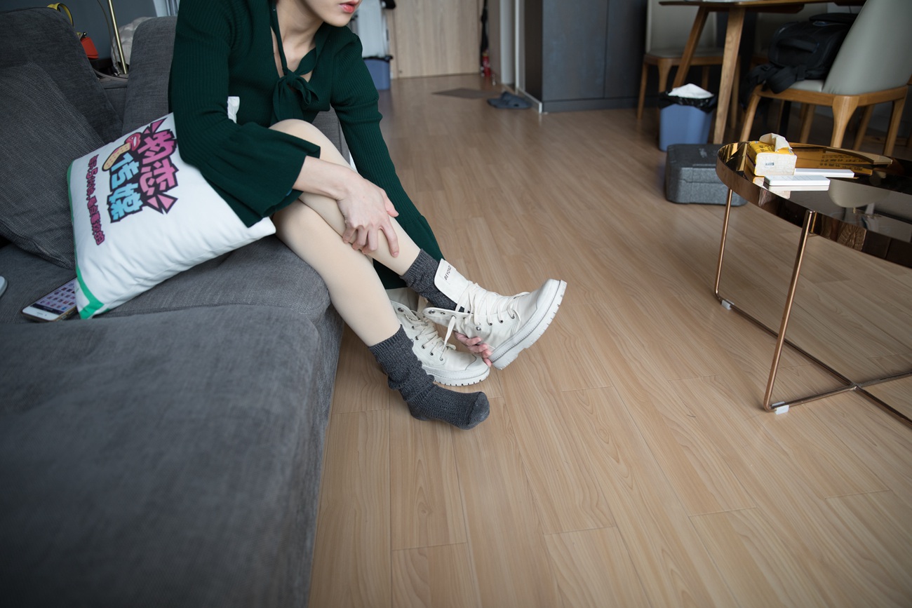 图片[55]-勿恋传媒 No.122 如夕-如戏，马丁靴和丝袜的秘密 [133P] – 速更版-美库