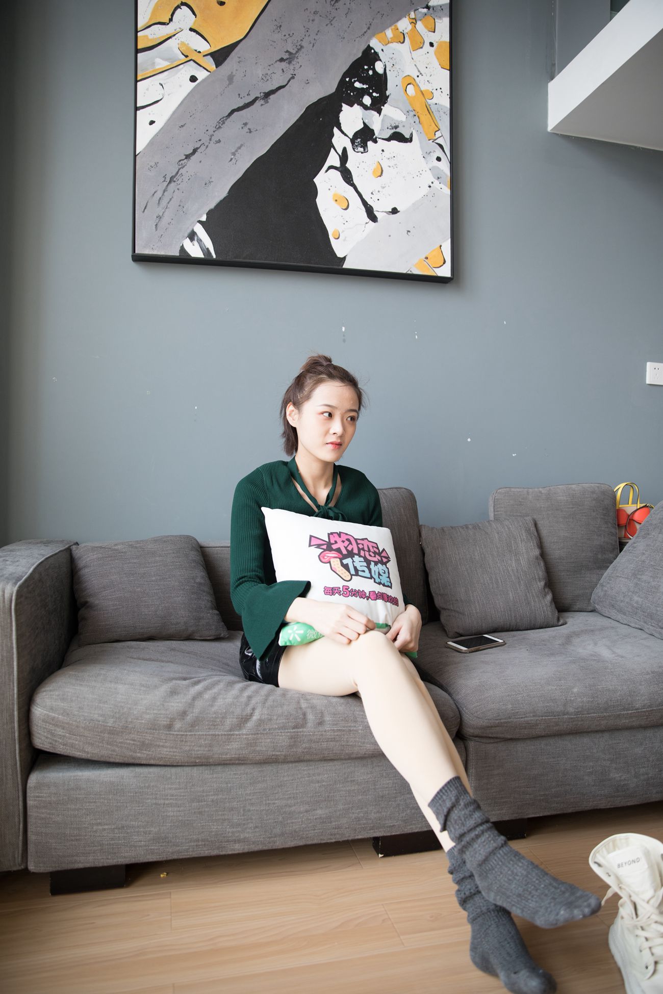 图片[89]-勿恋传媒 No.122 如夕-如戏，马丁靴和丝袜的秘密 [133P] – 速更版-美库