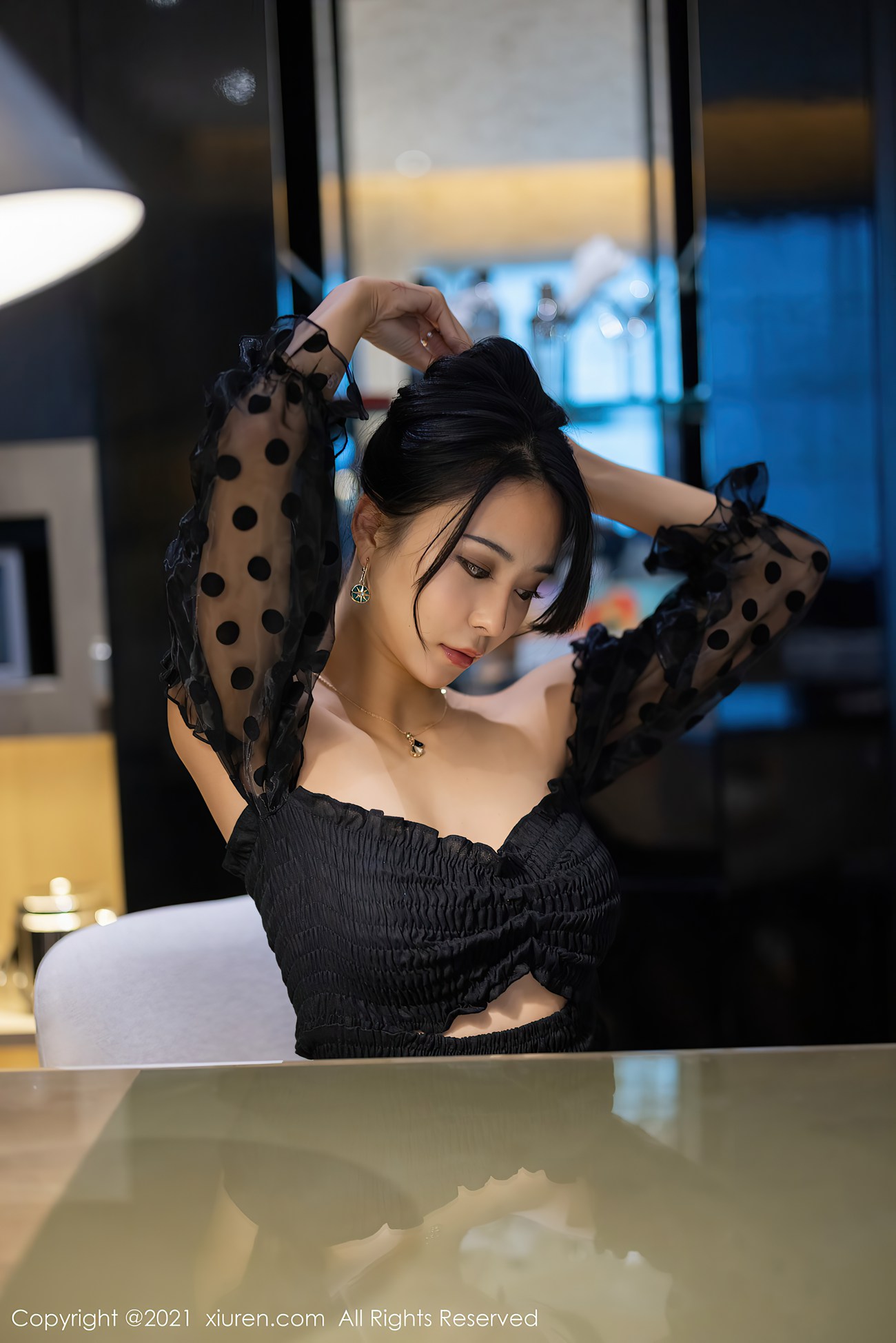 图片[16]-[XIUREN秀人网] 2021.05.31 No.3482 蓝夏Akasha [57P] – 速更版-美库