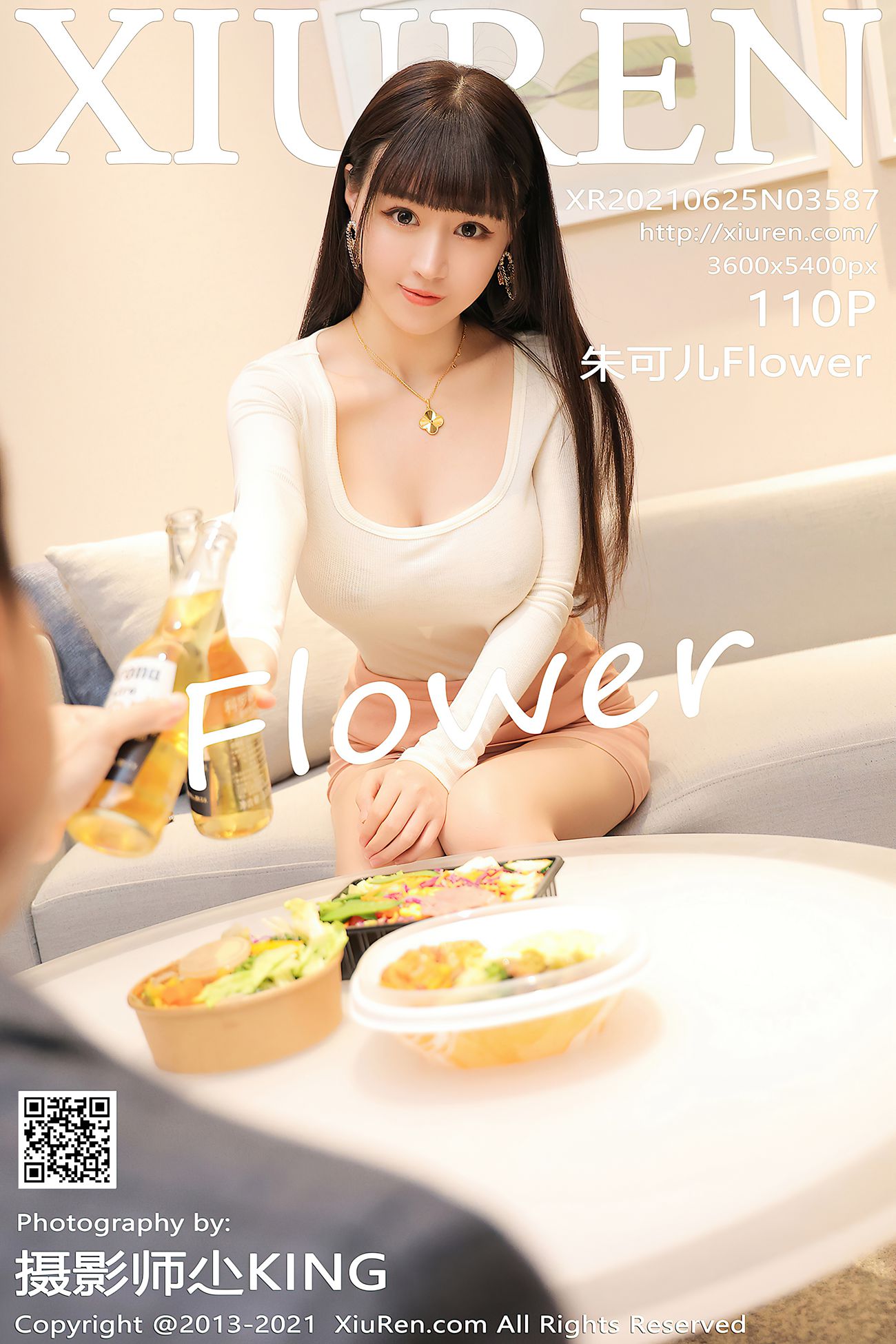 图片[112]-[XIUREN秀人网] 2021.06.25 No.3587 朱可儿Flower [111P] – 速更版-美库