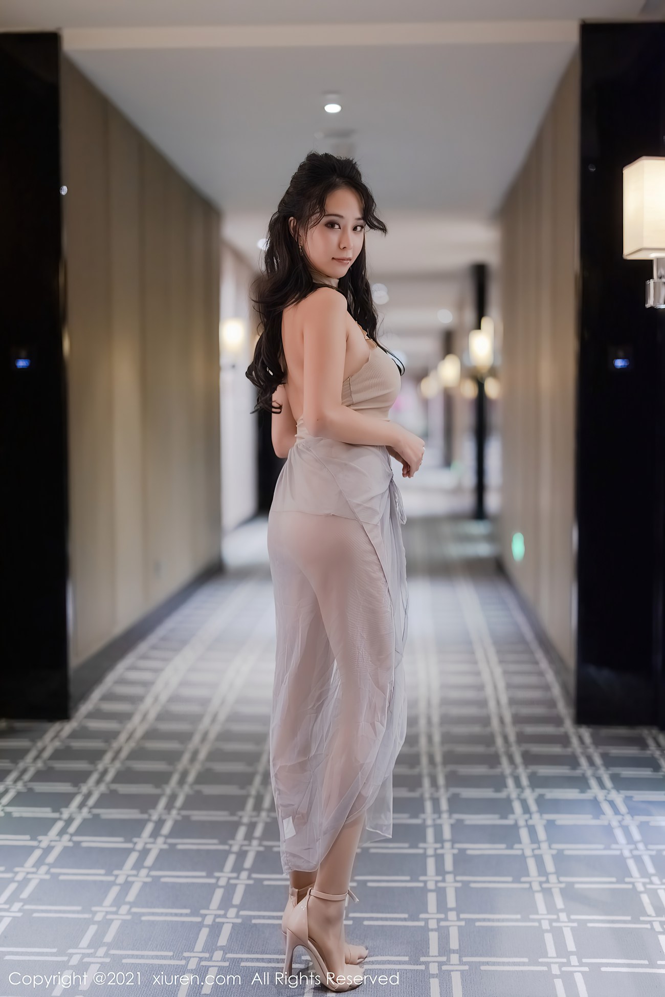 图片[10]-[XIUREN秀人网] 2021.07.01 No.3614 蓝夏Akasha [51P] – 速更版-美库