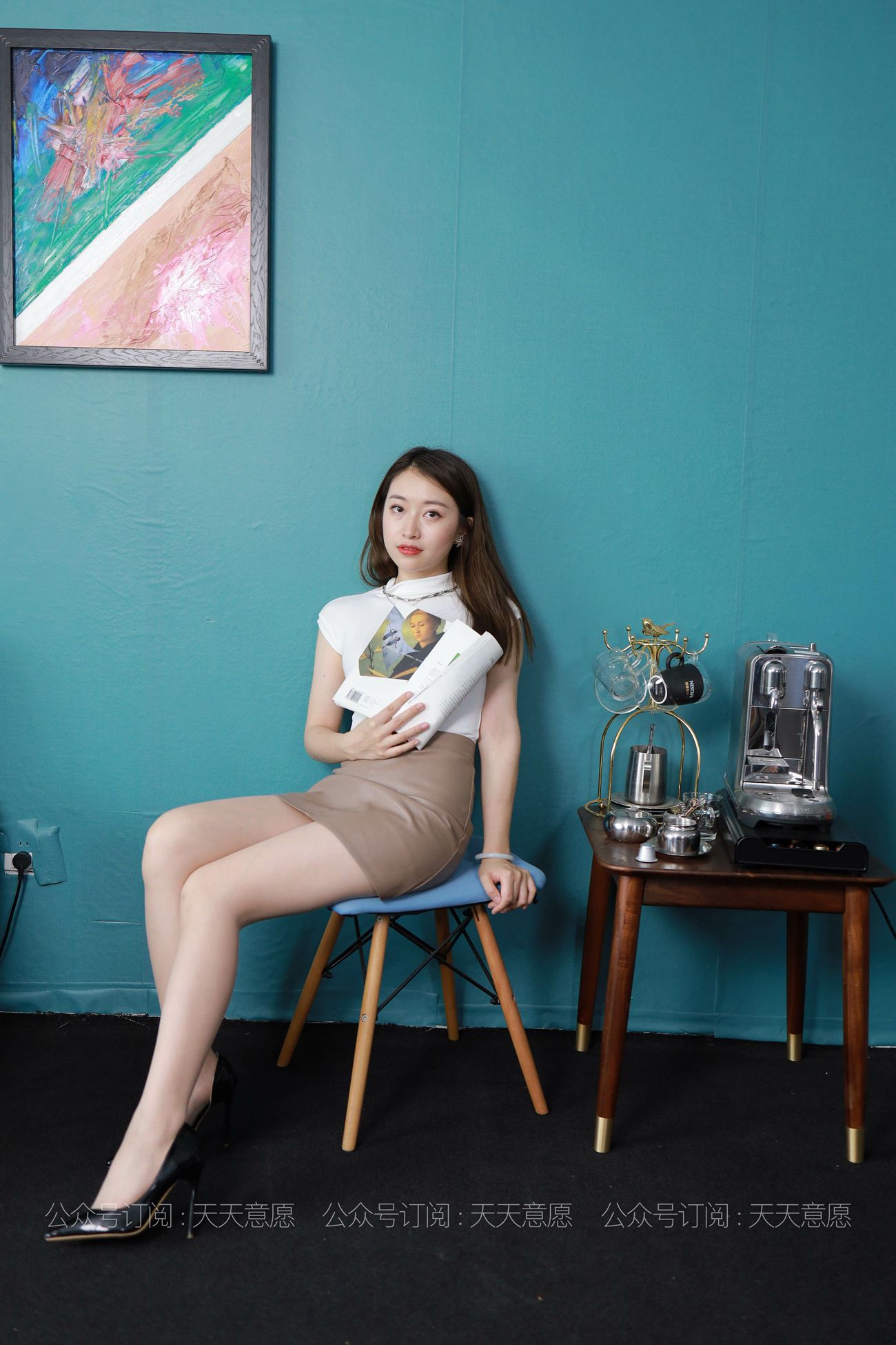 图片[15]-[IESS异思趣向] 耽丝 20210702 认真看书学习的小婕 [90P] – 速更版-美库