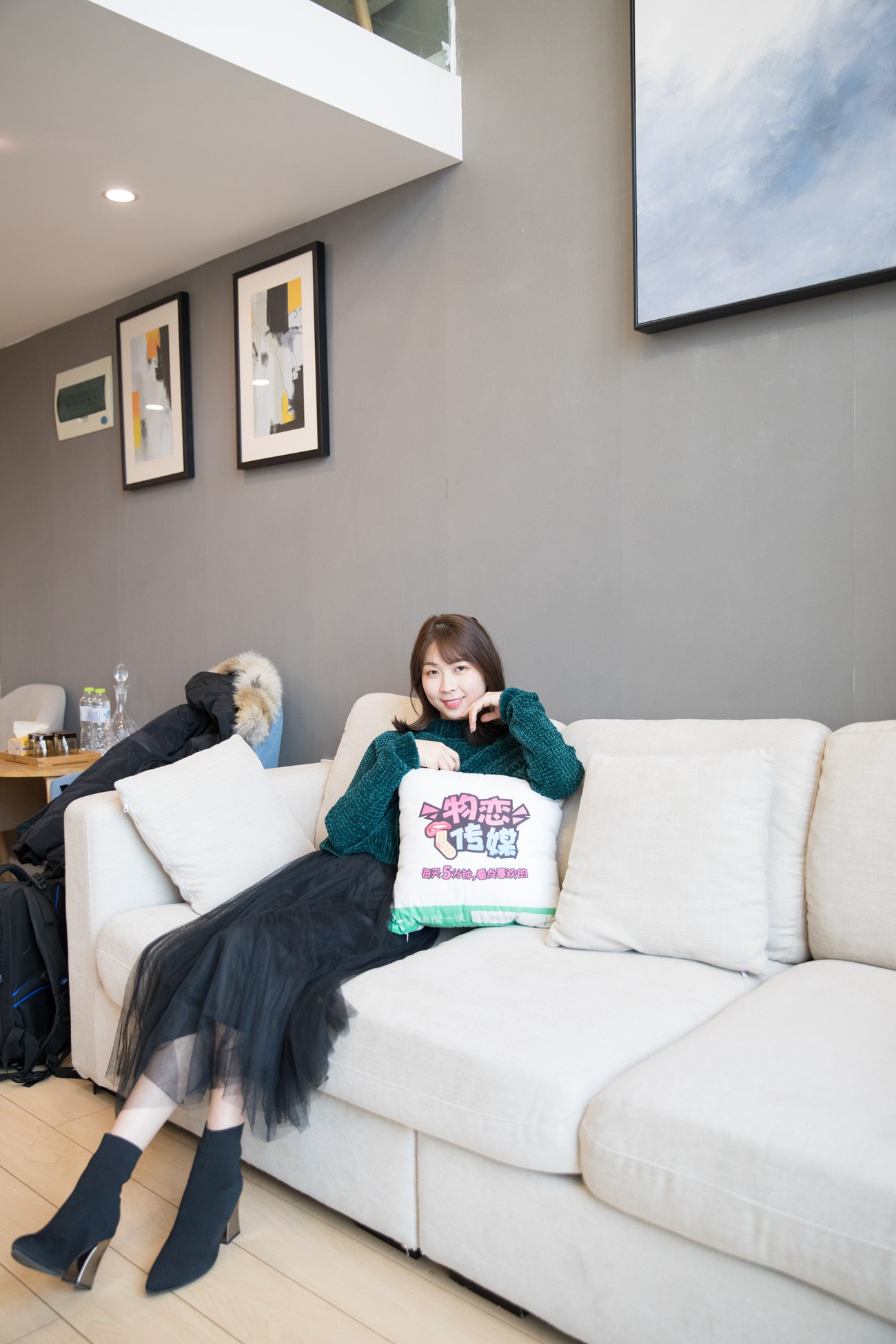 图片[10]-勿恋传媒 No.127 米莱-温暖的，毛衣纱裙袜子靴 [162P] – 速更版-美库