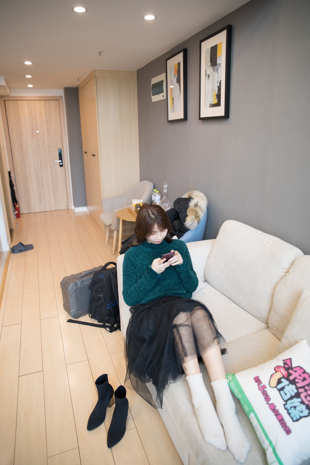 图片[69]-勿恋传媒 No.127 米莱-温暖的，毛衣纱裙袜子靴 [162P] – 速更版-美库