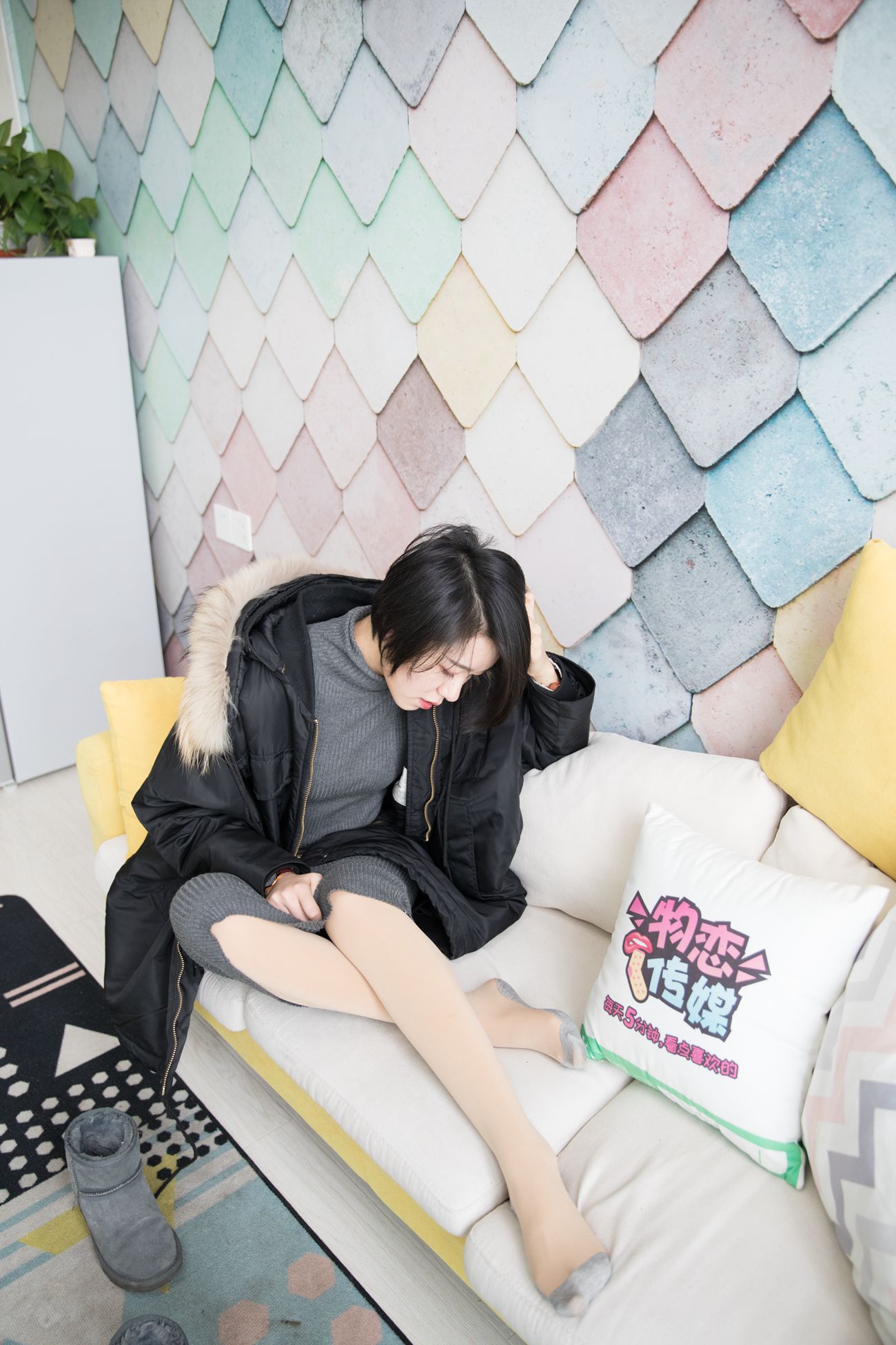 图片[75]-勿恋传媒 No.128 小飞-可爱的短发姑娘 [138P] – 速更版-美库