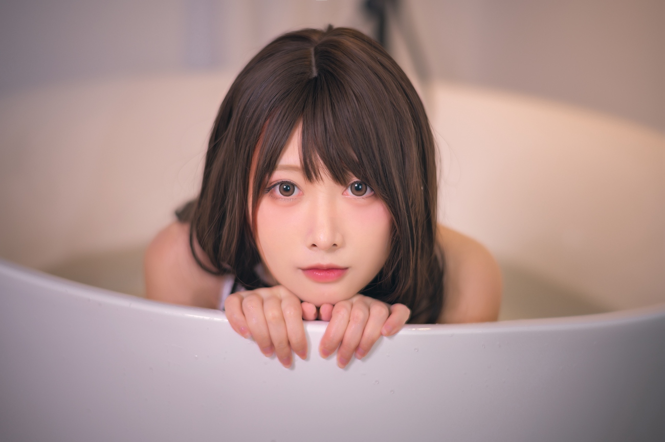 图片[7]-念念_D – 白色竞泳[20P] – 速更版-美库