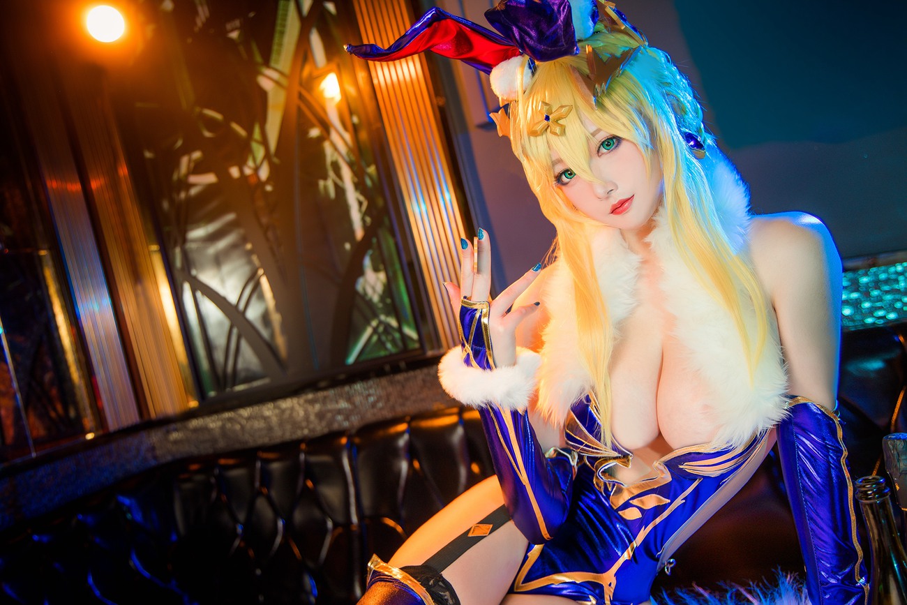 图片[11]-念念_D – 白枪呆兔女郎[20P] – 速更版-美库