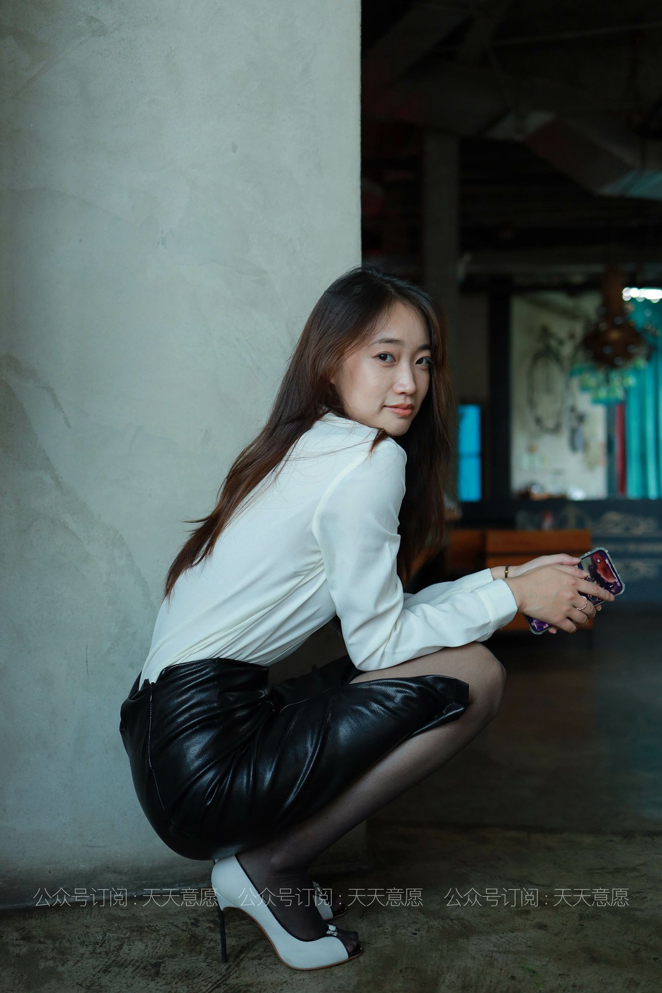 图片[82]-[IESS异思趣向] 耽丝 210526 小高的黑色皮短裙 [82P] – 速更版-美库