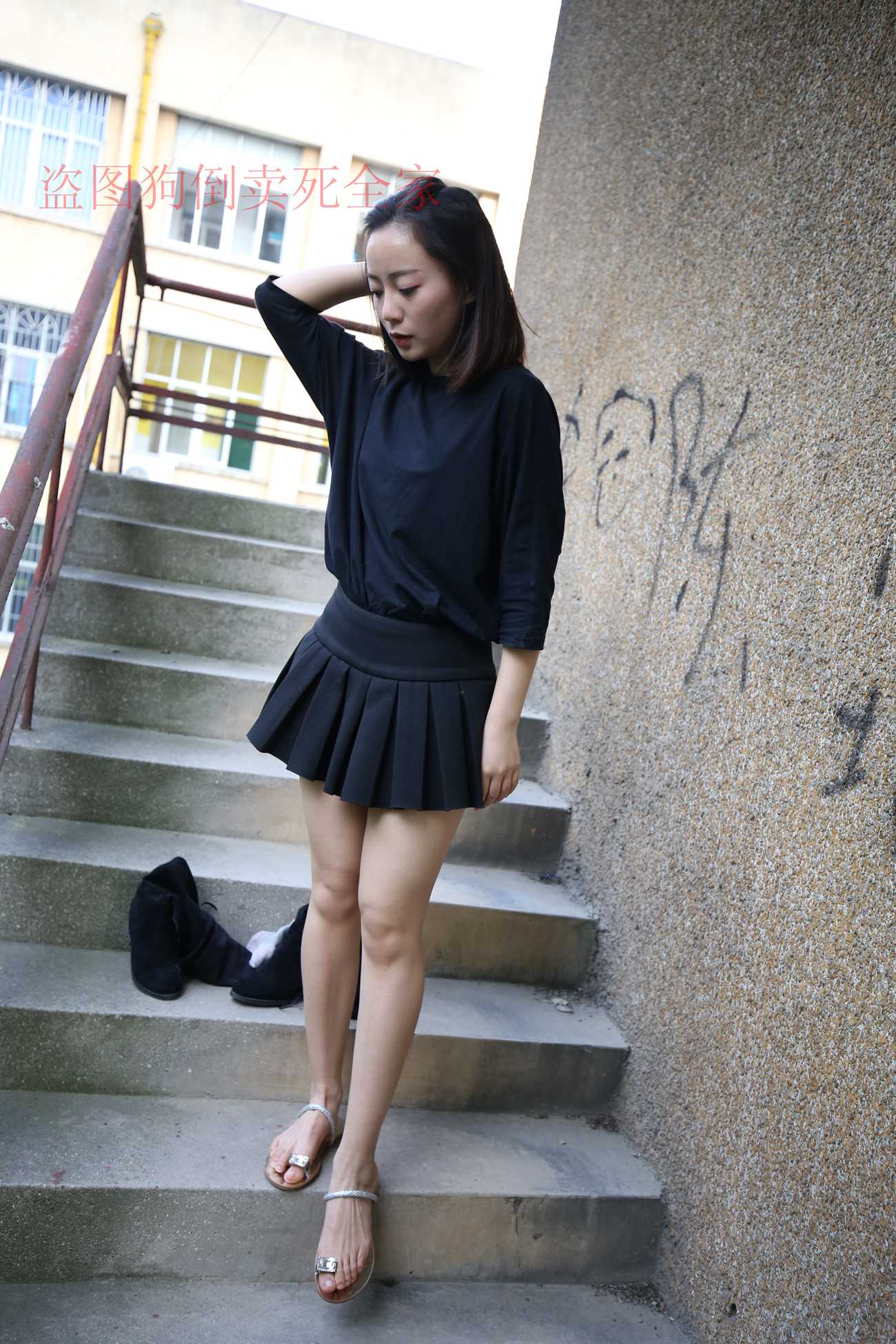 图片[201]-大西瓜爱牙膏-早期作品-S004 棉袜+裸足 [308P] – 速更版-美库