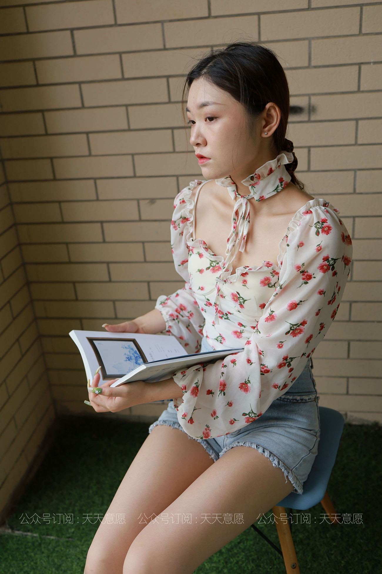 图片[12]-[IESS异思趣向] 耽丝 210708 可可的碎花长袖衫  [81P] – 速更版-美库