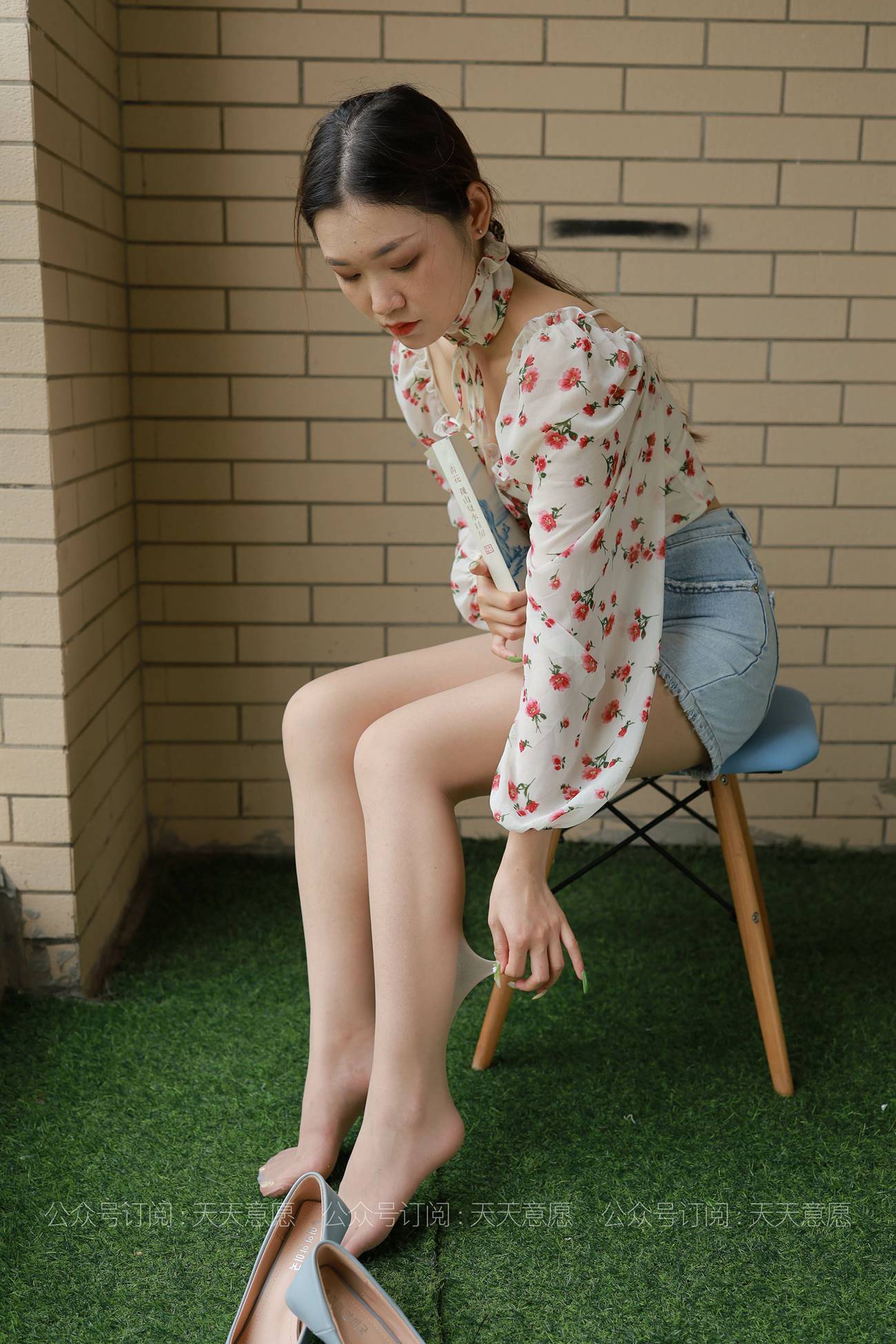 图片[33]-[IESS异思趣向] 耽丝 210708 可可的碎花长袖衫  [81P] – 速更版-美库