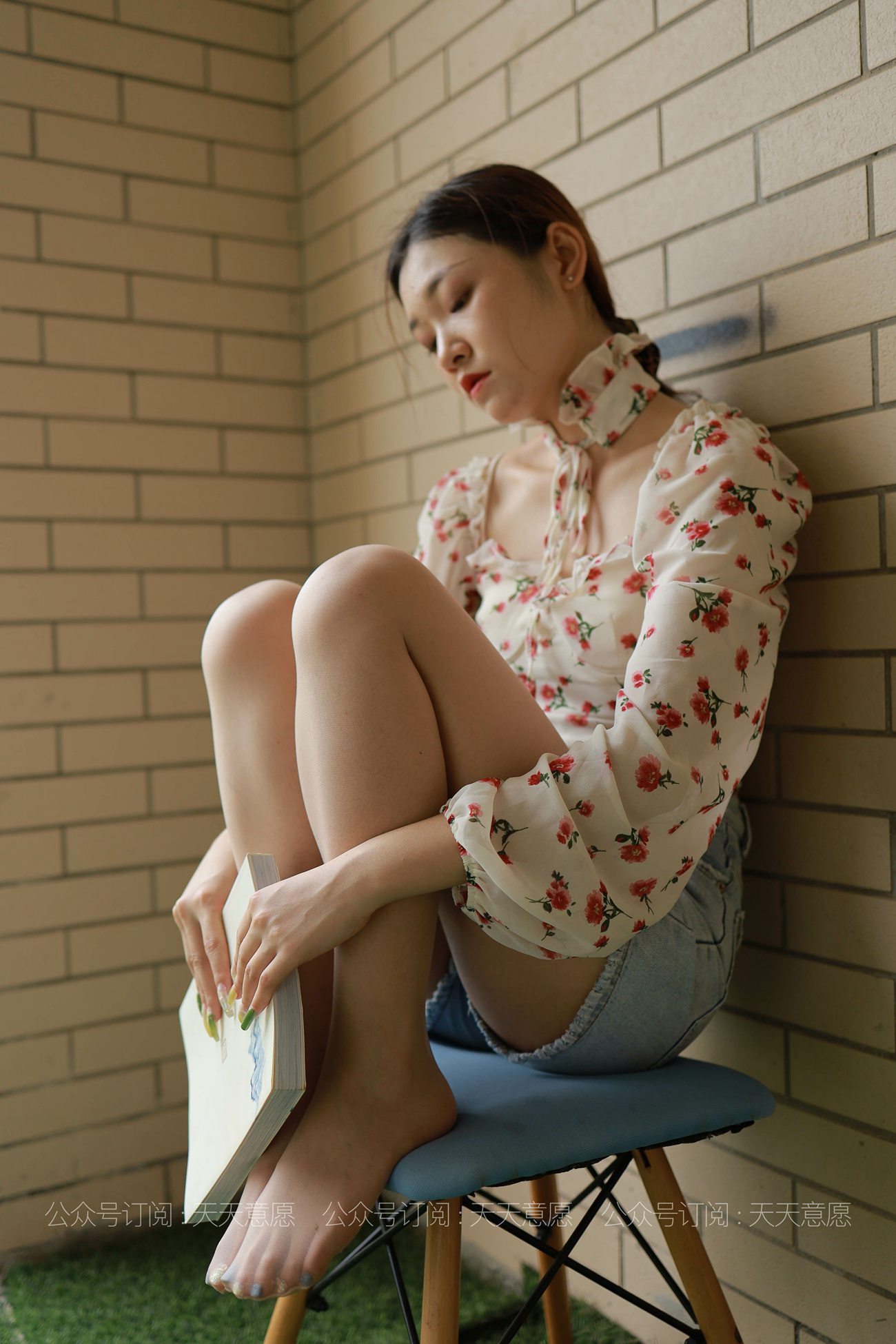 图片[55]-[IESS异思趣向] 耽丝 210708 可可的碎花长袖衫  [81P] – 速更版-美库