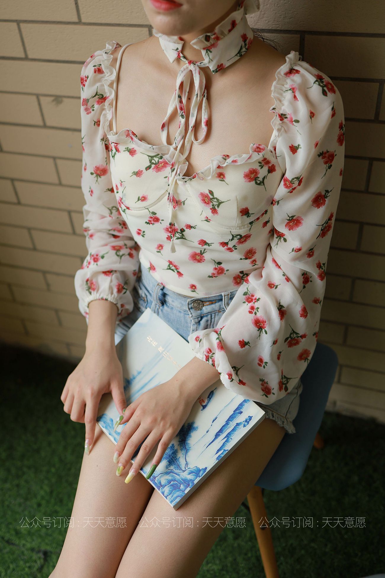 图片[68]-[IESS异思趣向] 耽丝 210708 可可的碎花长袖衫  [81P] – 速更版-美库