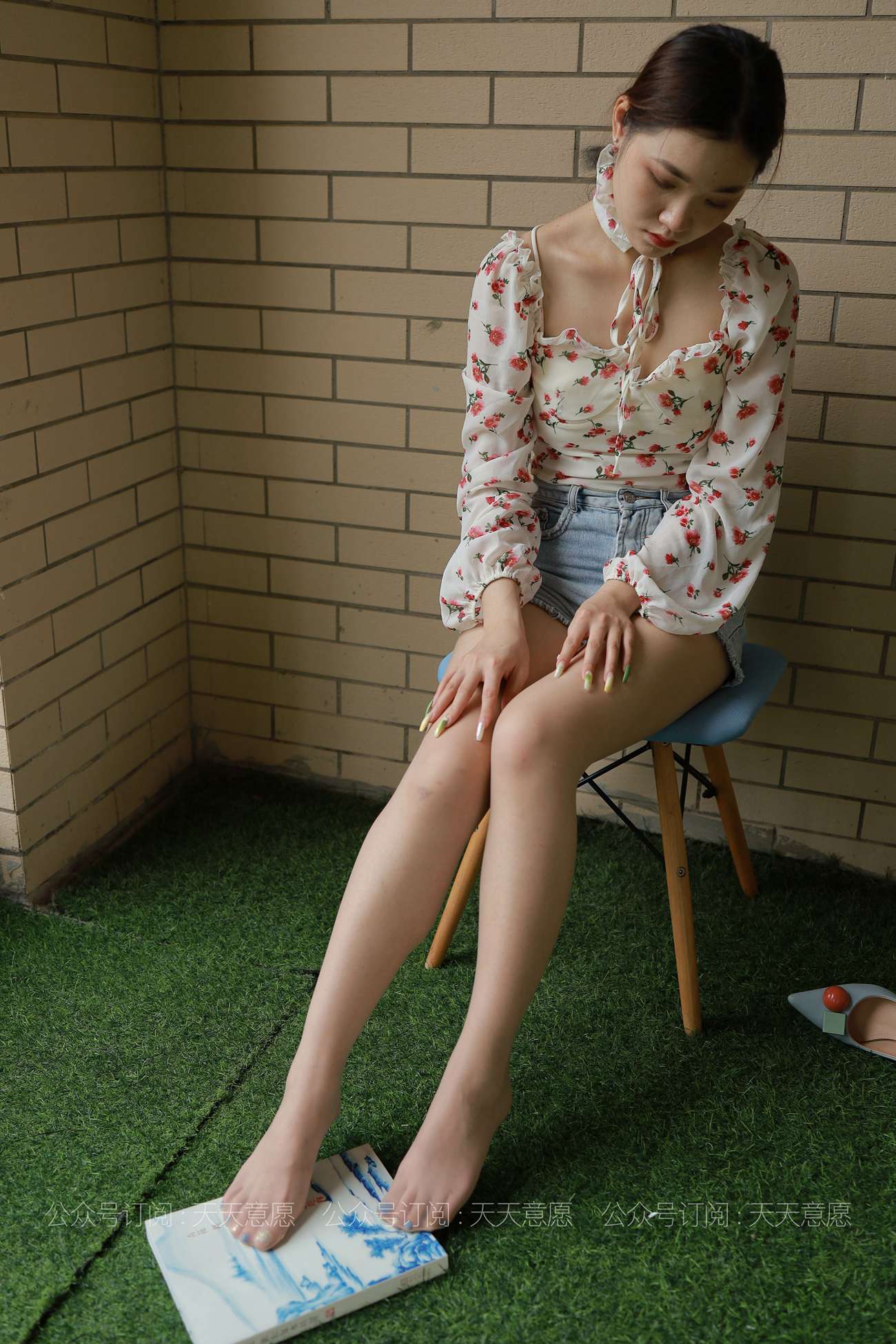 图片[75]-[IESS异思趣向] 耽丝 210708 可可的碎花长袖衫  [81P] – 速更版-美库