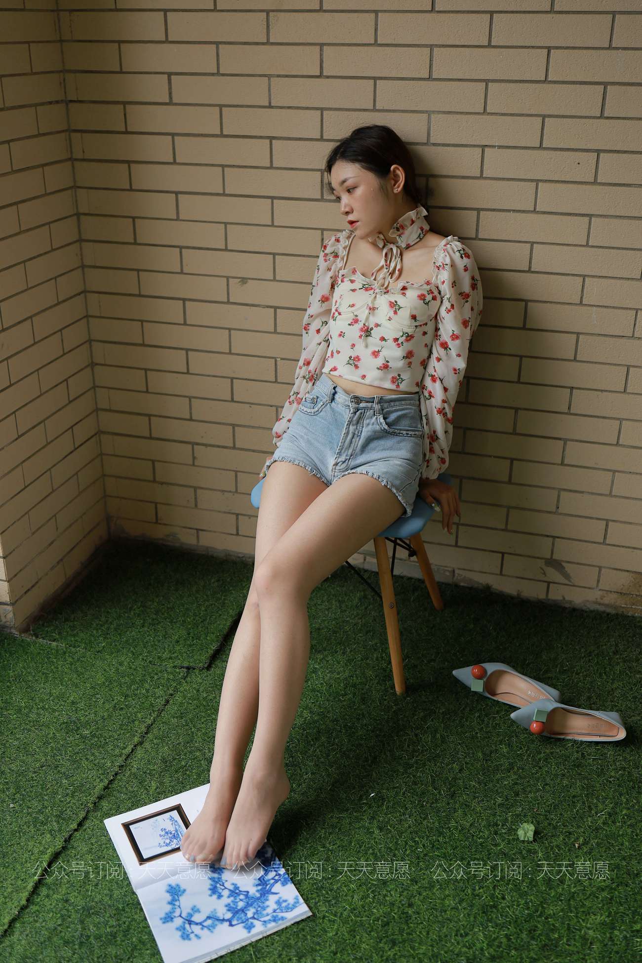 图片[81]-[IESS异思趣向] 耽丝 210708 可可的碎花长袖衫  [81P] – 速更版-美库