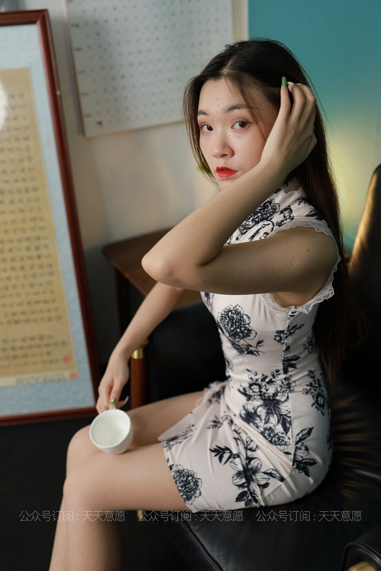 图片[43]-[IESS异思趣向] 耽丝 210720 可可的唯美 肉丝旗袍秀 [82P] – 速更版-美库